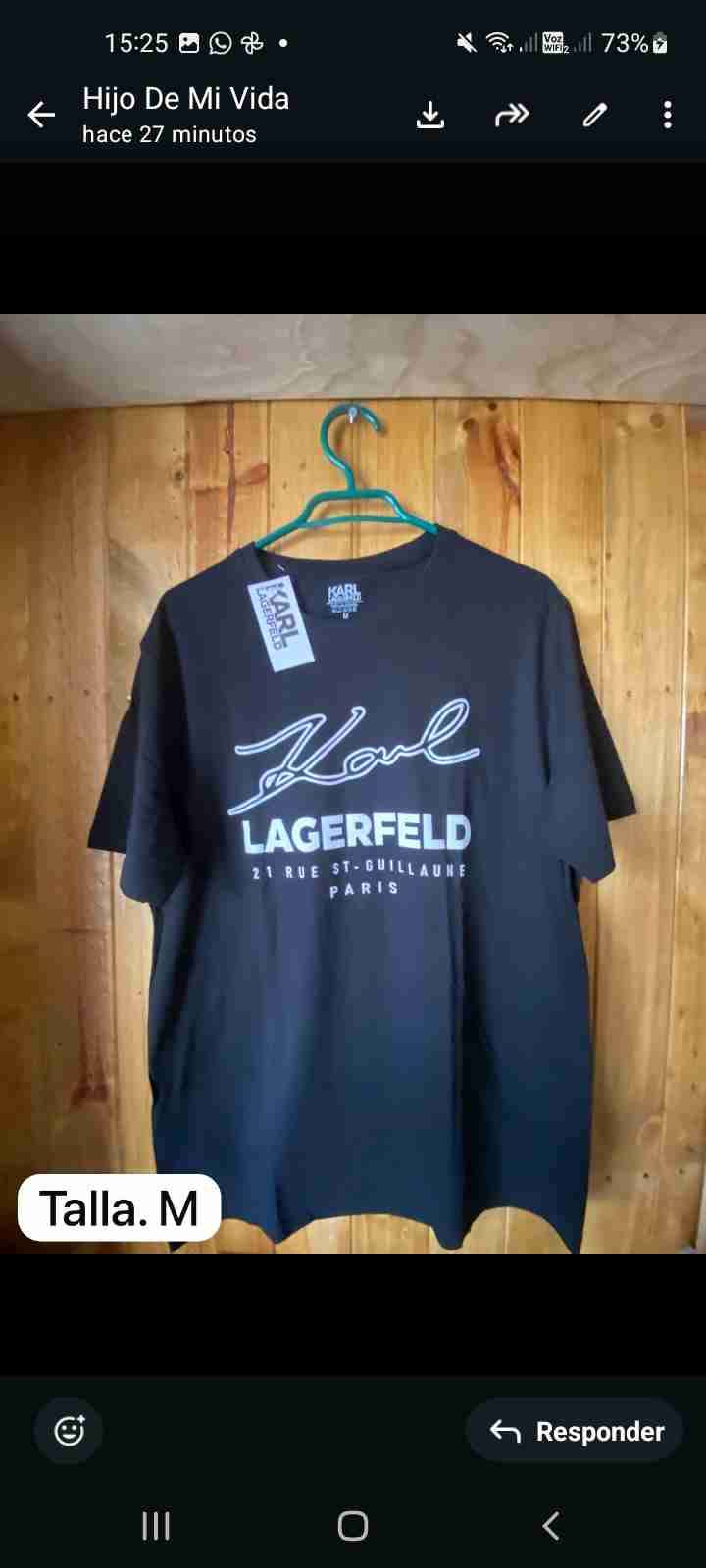 Polera roja Emporio Armani - miniatura 6