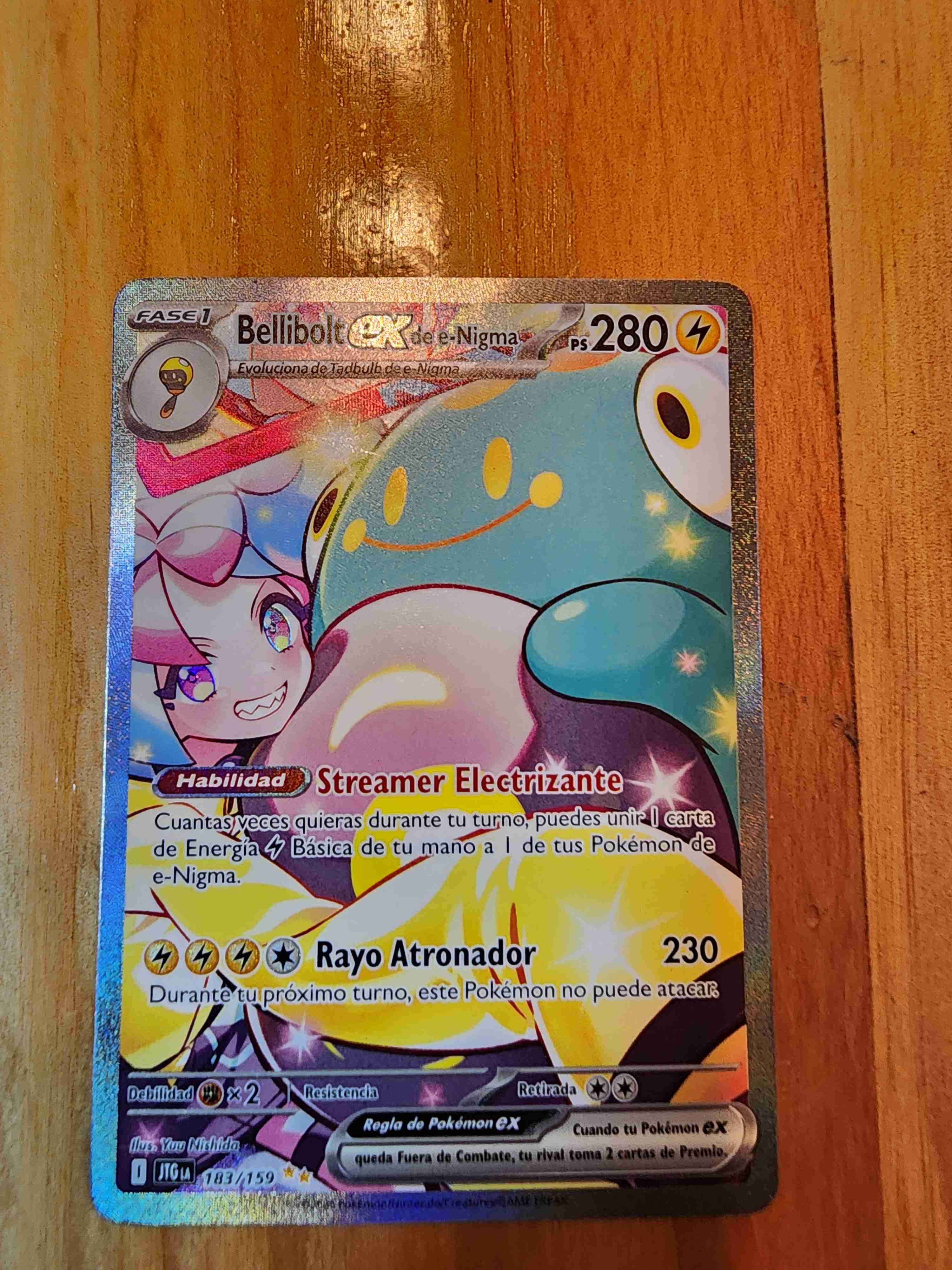 Carta Pokémon Bellibolt ex