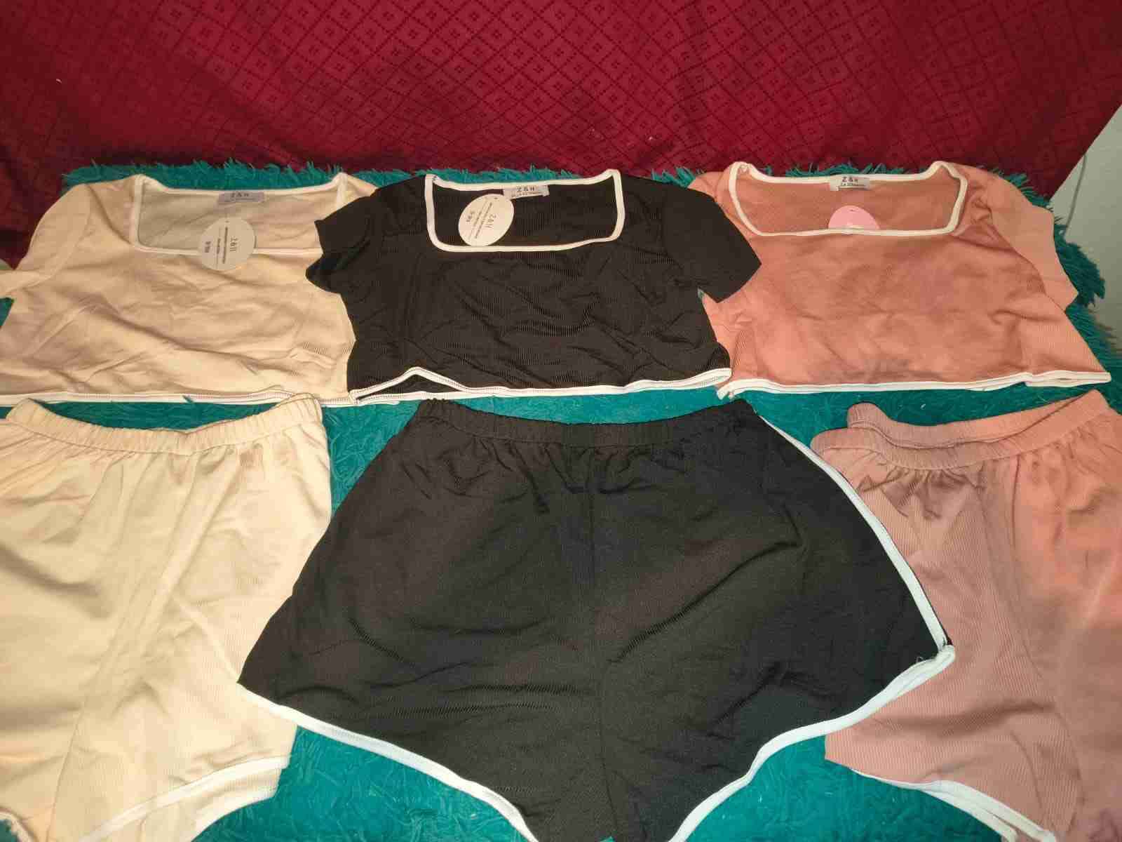 Conjunto short negro y polera - miniatura 3