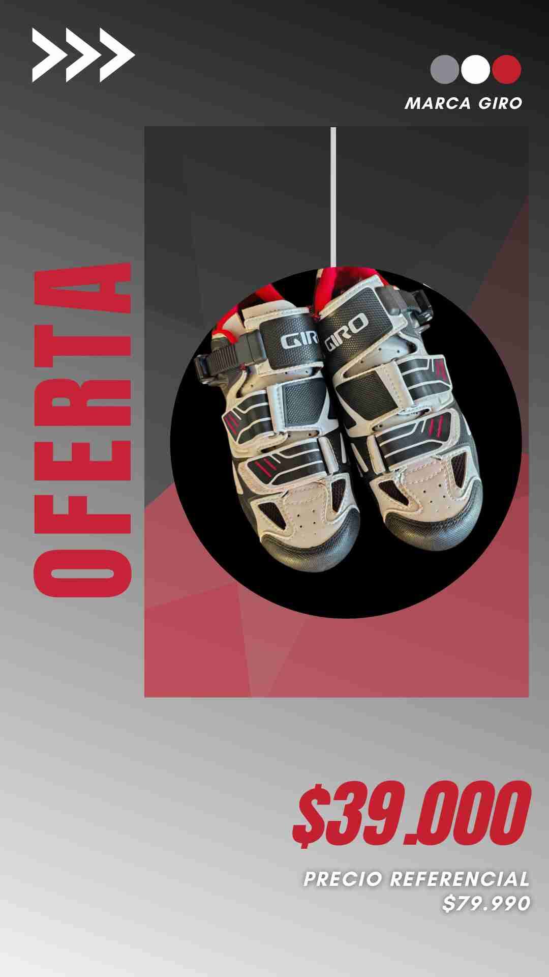 Zapatillas ciclismo Giro gris