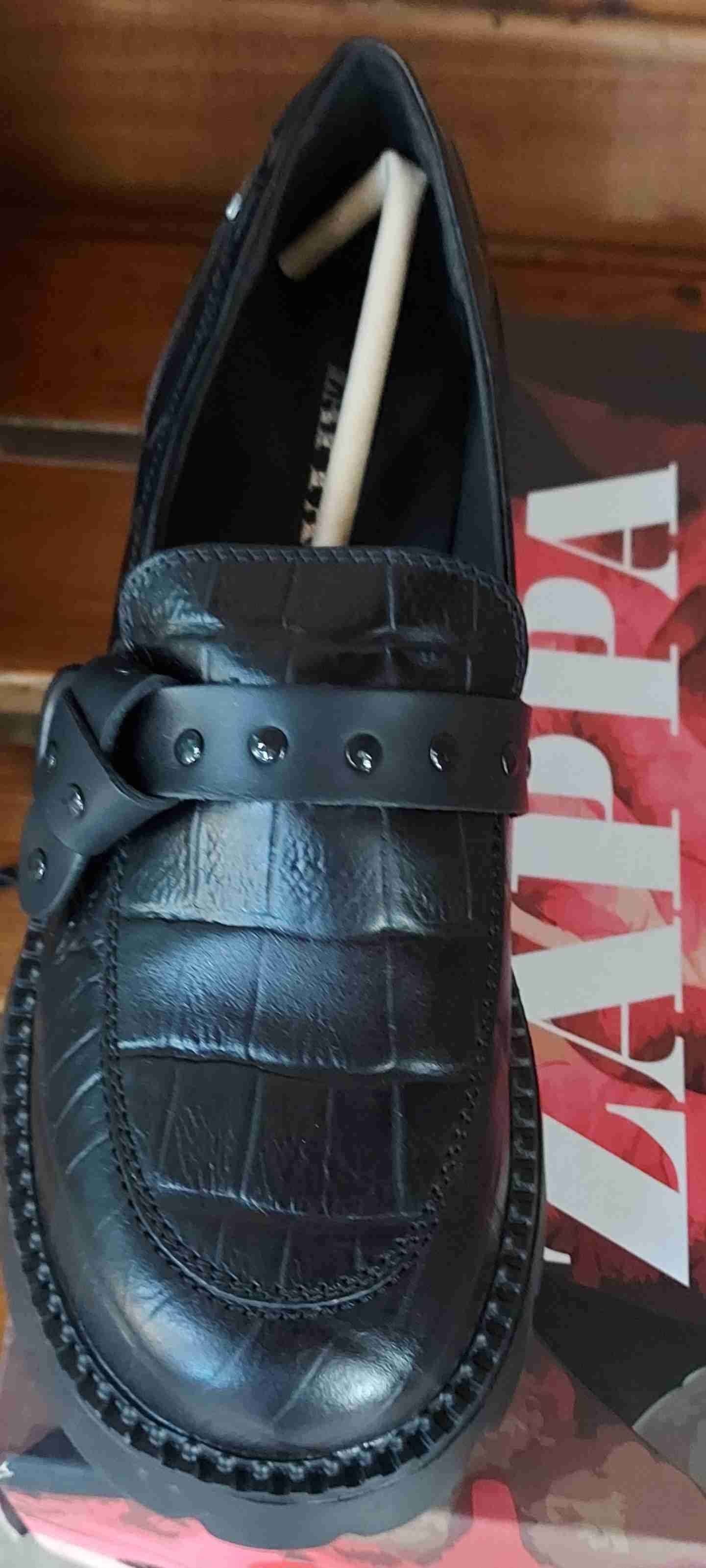 Mocasines Zappa negros talla 37 - miniatura 2