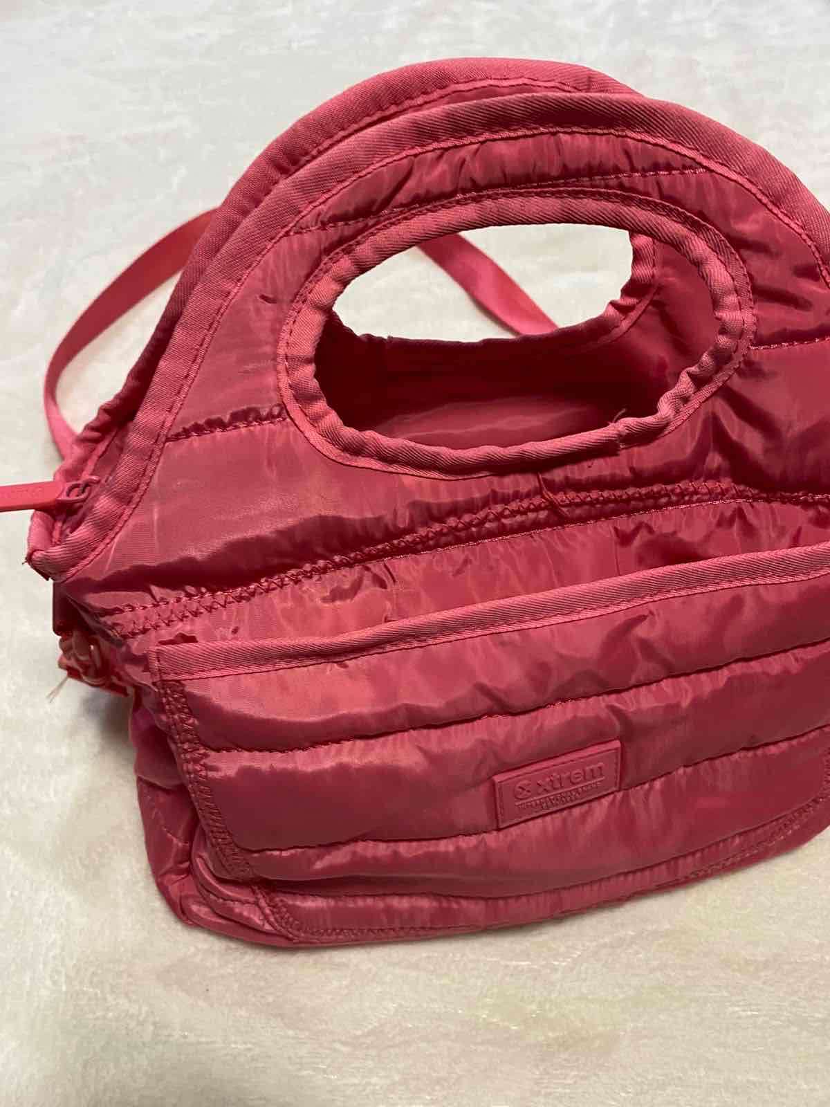Bolso acolchado rojo