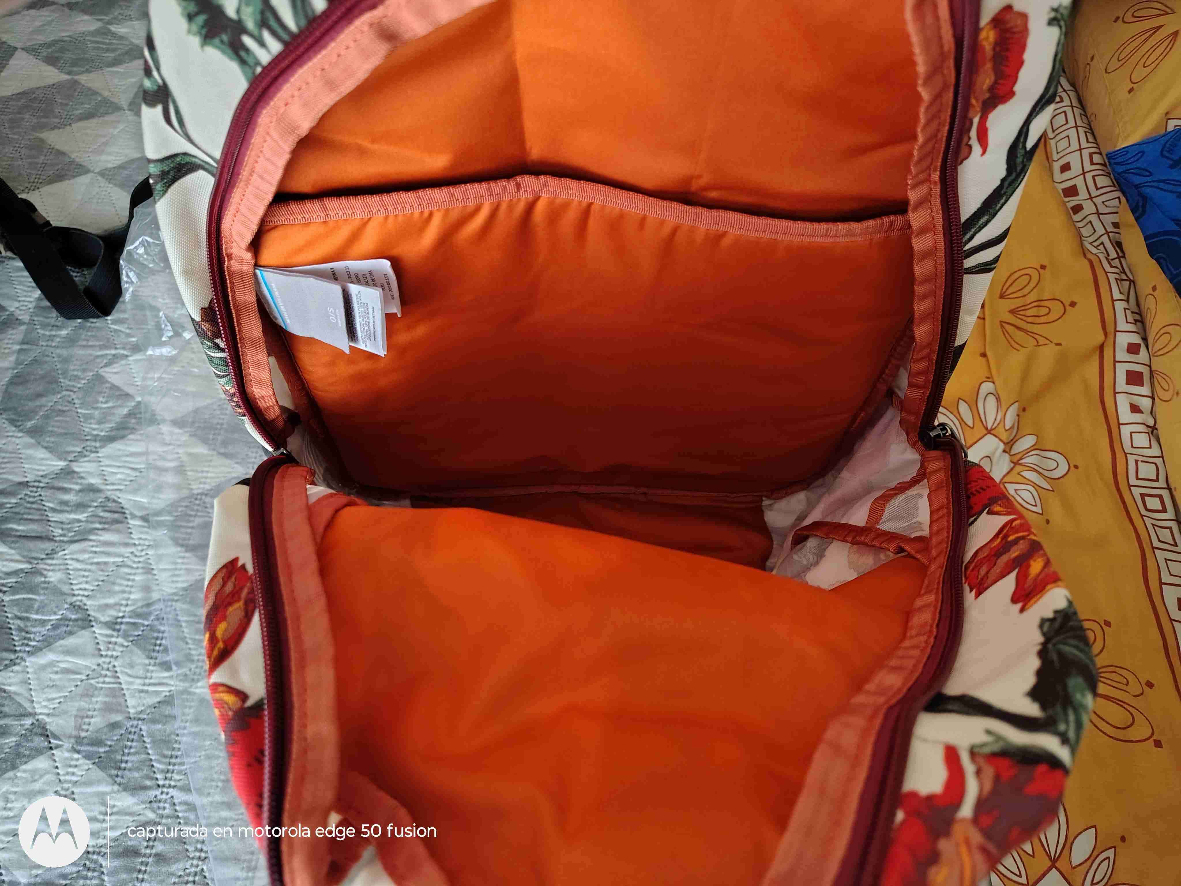 Mochila Columbia floral - miniatura 2