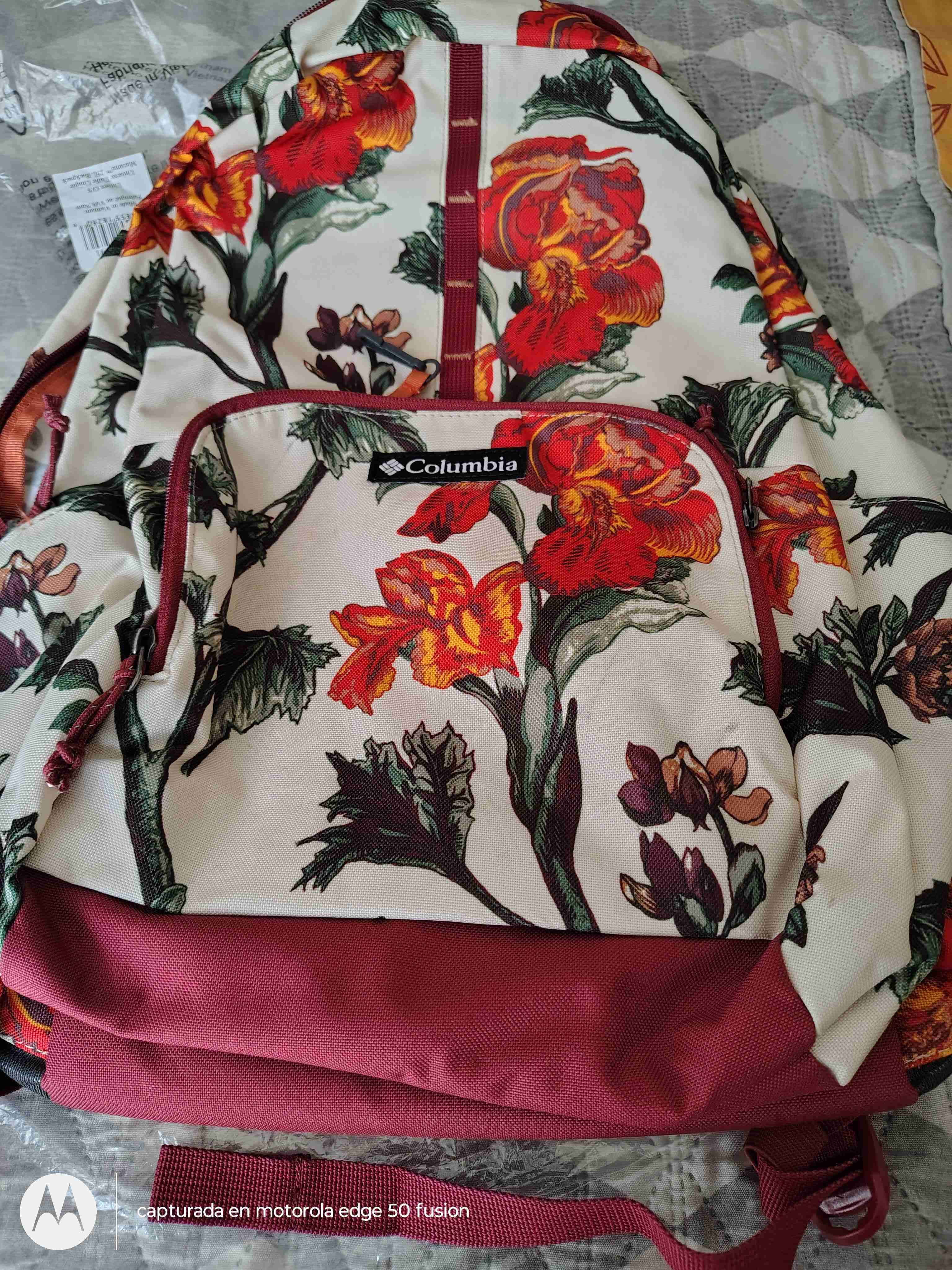 Mochila Columbia floral - miniatura 4