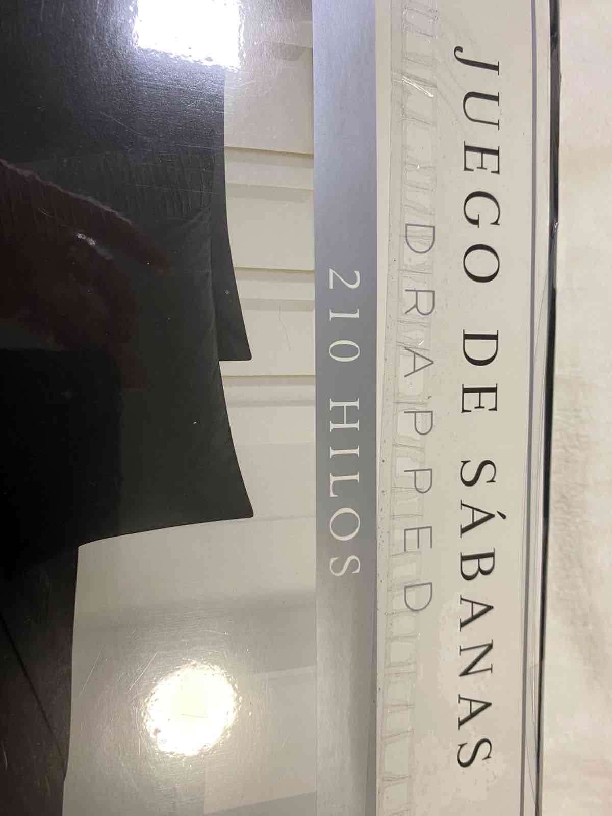 Juego de sábanas negro king - 2