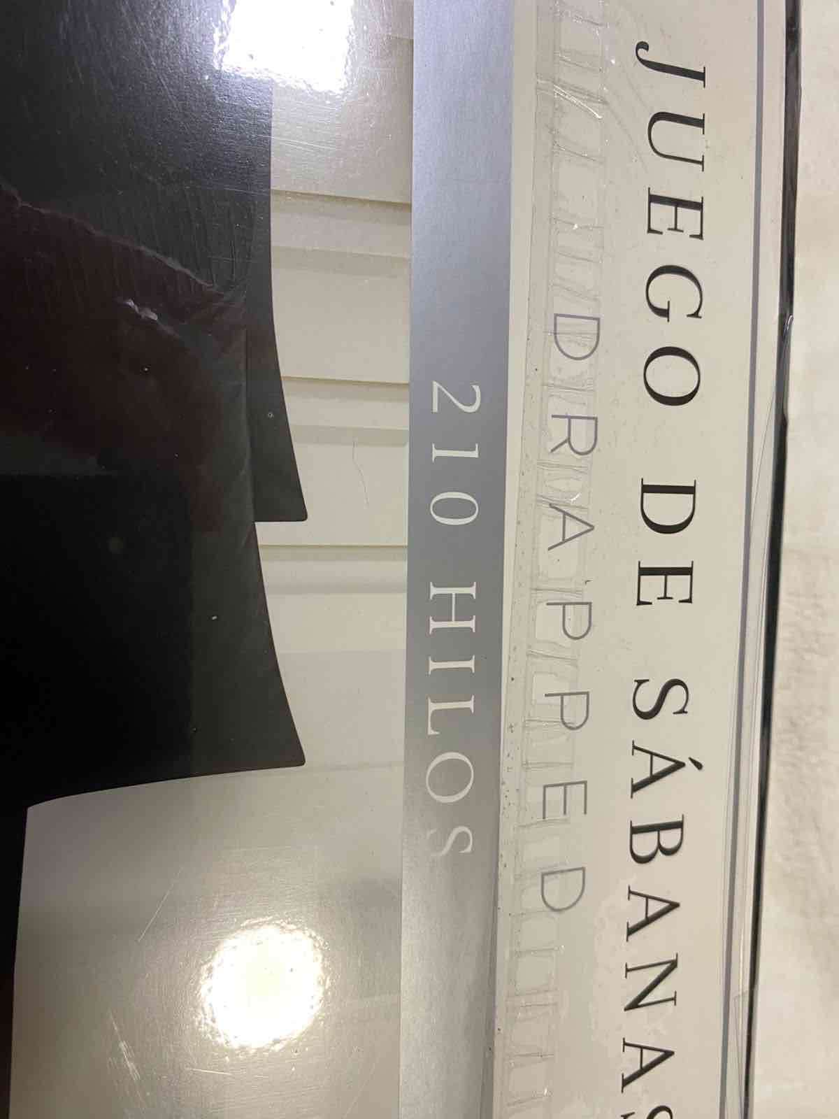 Juego de sábanas negro king - 4