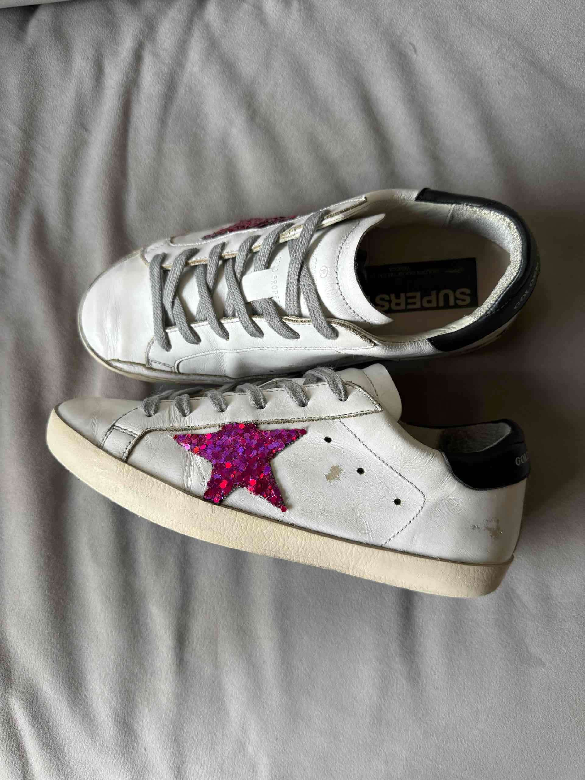 Zapatillas blancas con estrella