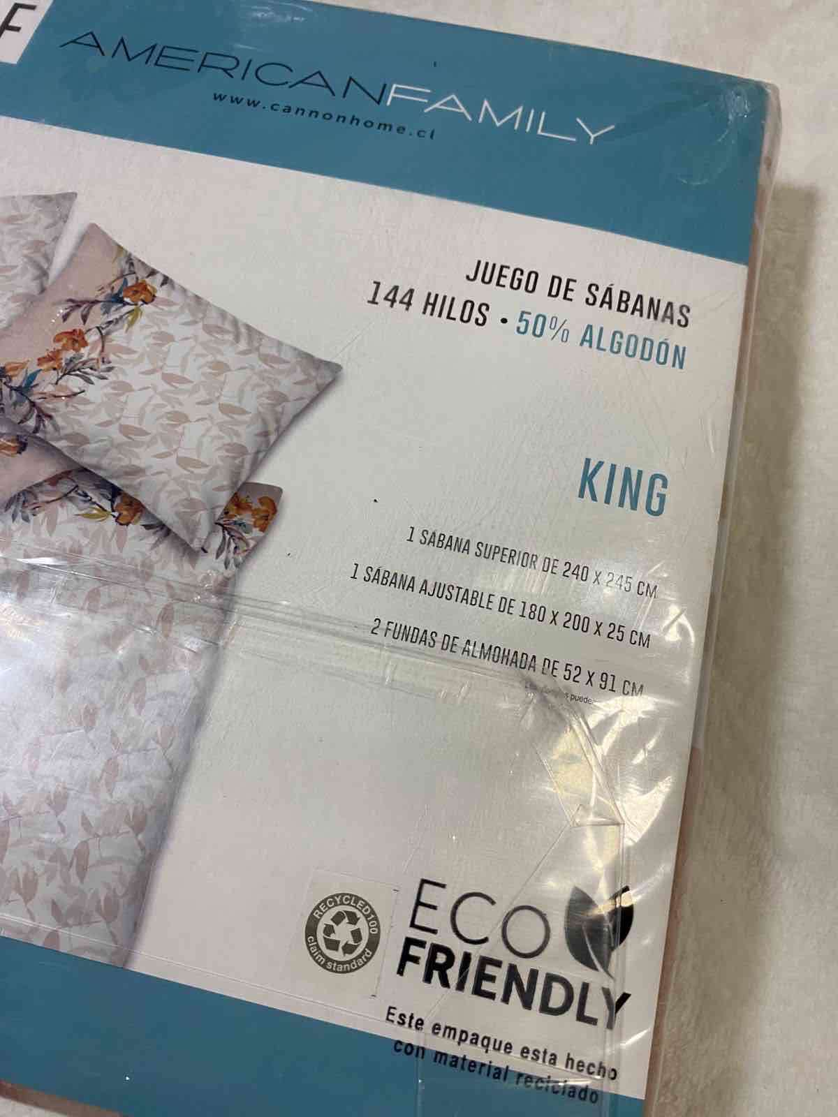 Juego de sábanas King floral - miniatura 3