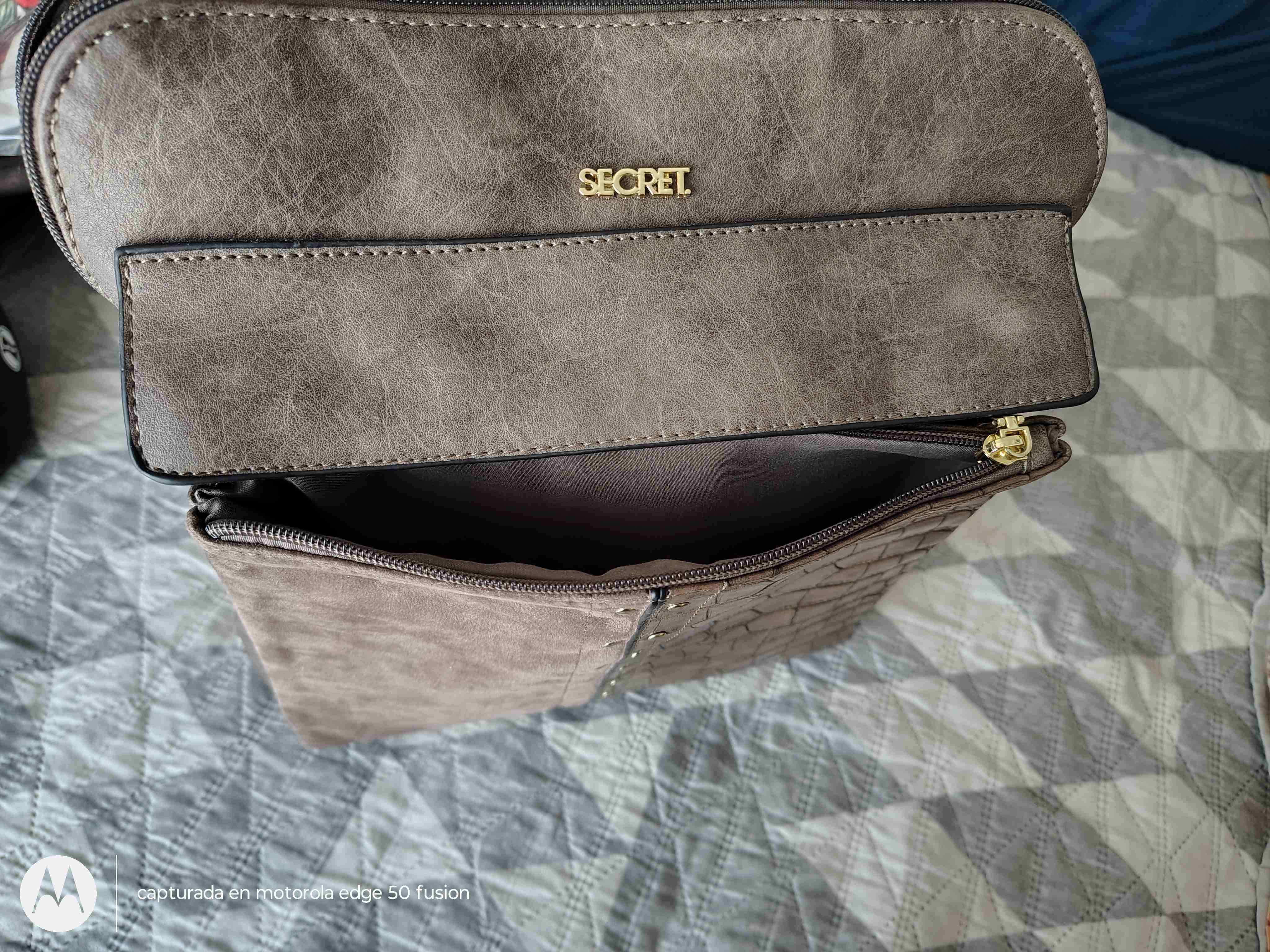 Mochila marrón Secret - miniatura 4