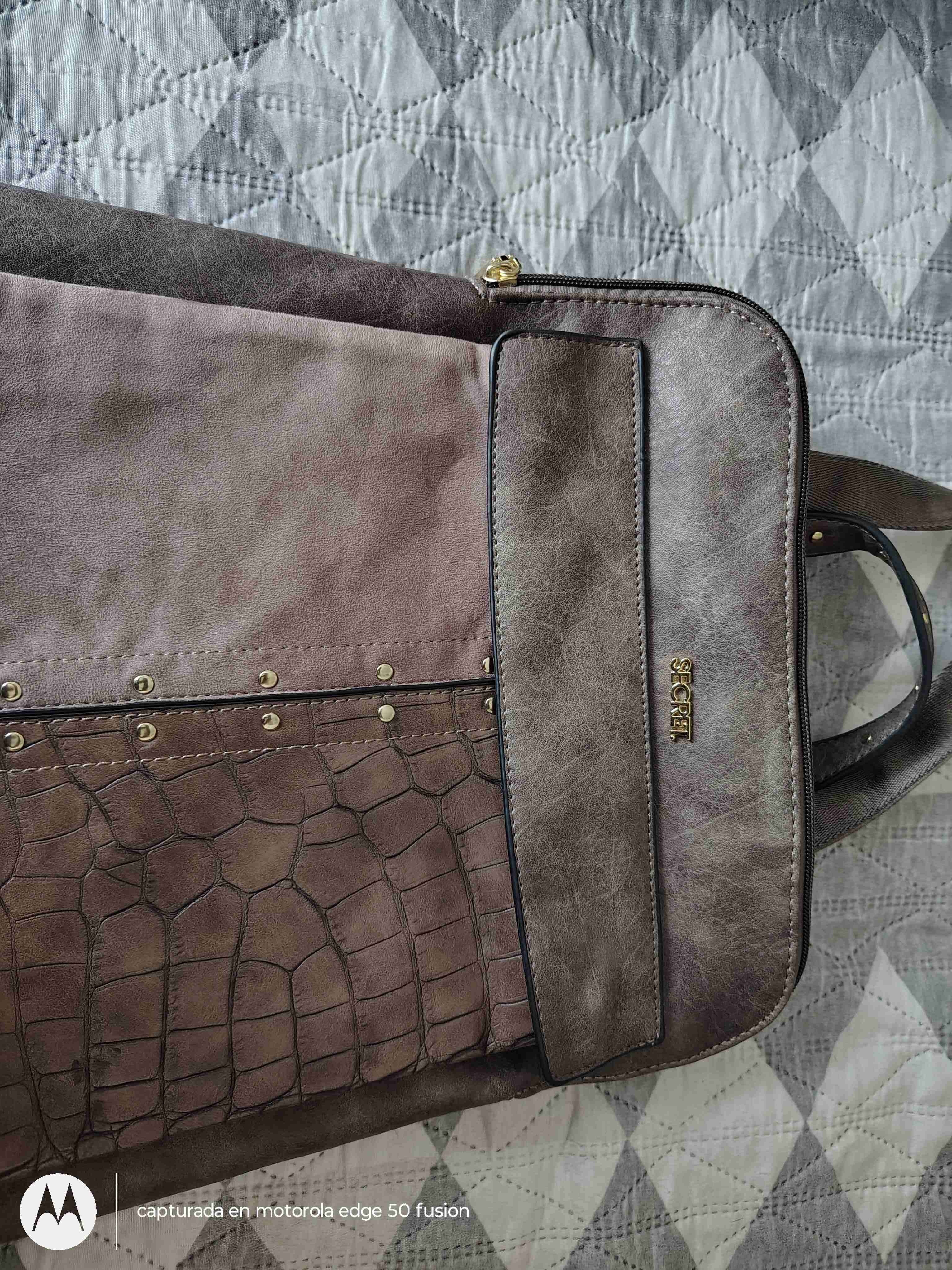 Mochila marrón Secret - miniatura 6