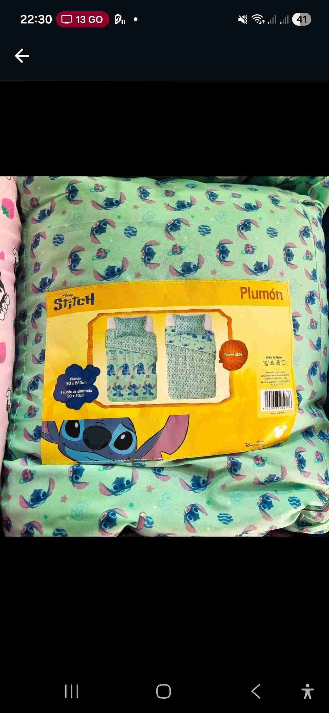 Plumón reversible Minnie Mouse - miniatura 2