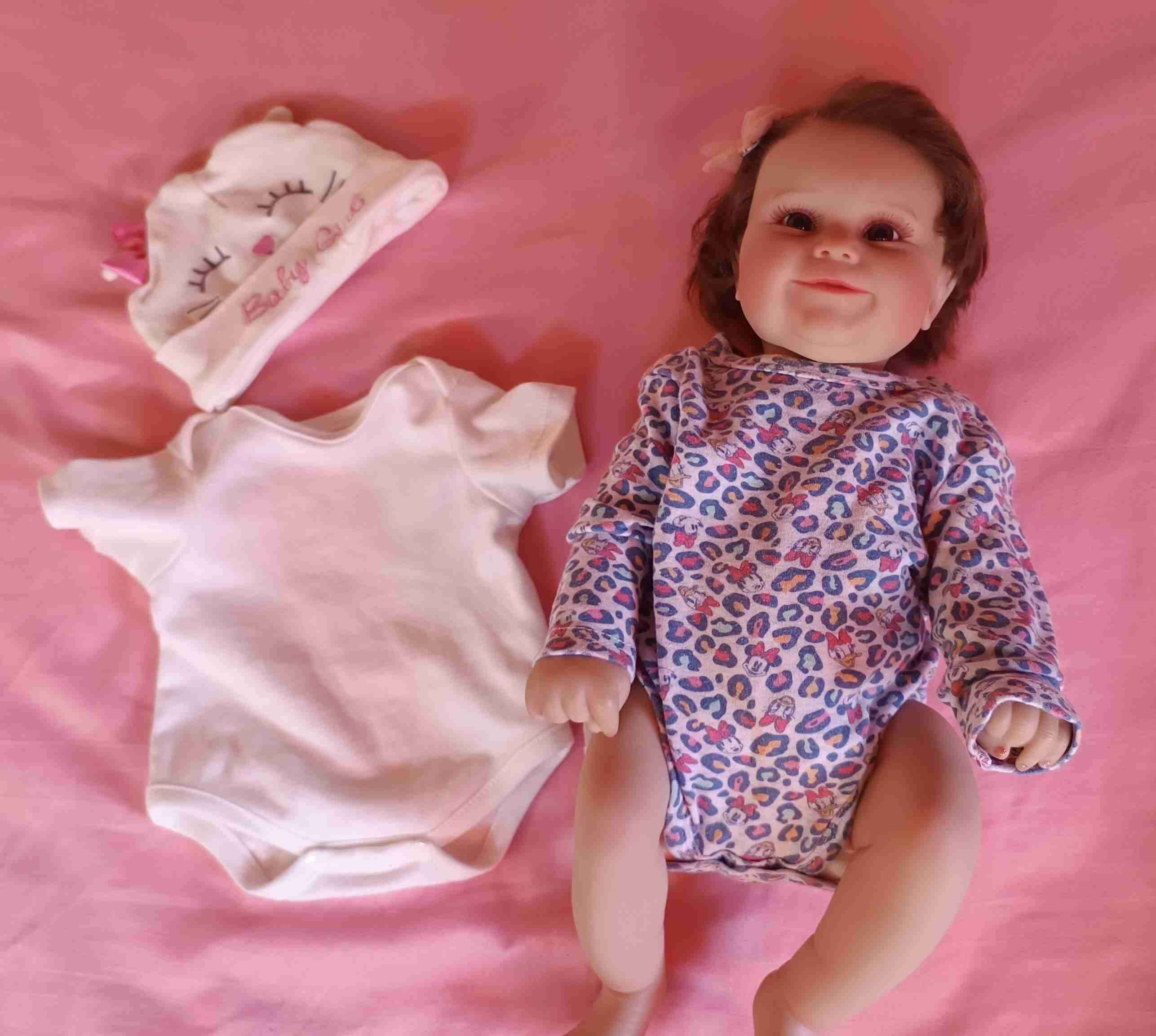 Muñeca bebé reborn - miniatura 6