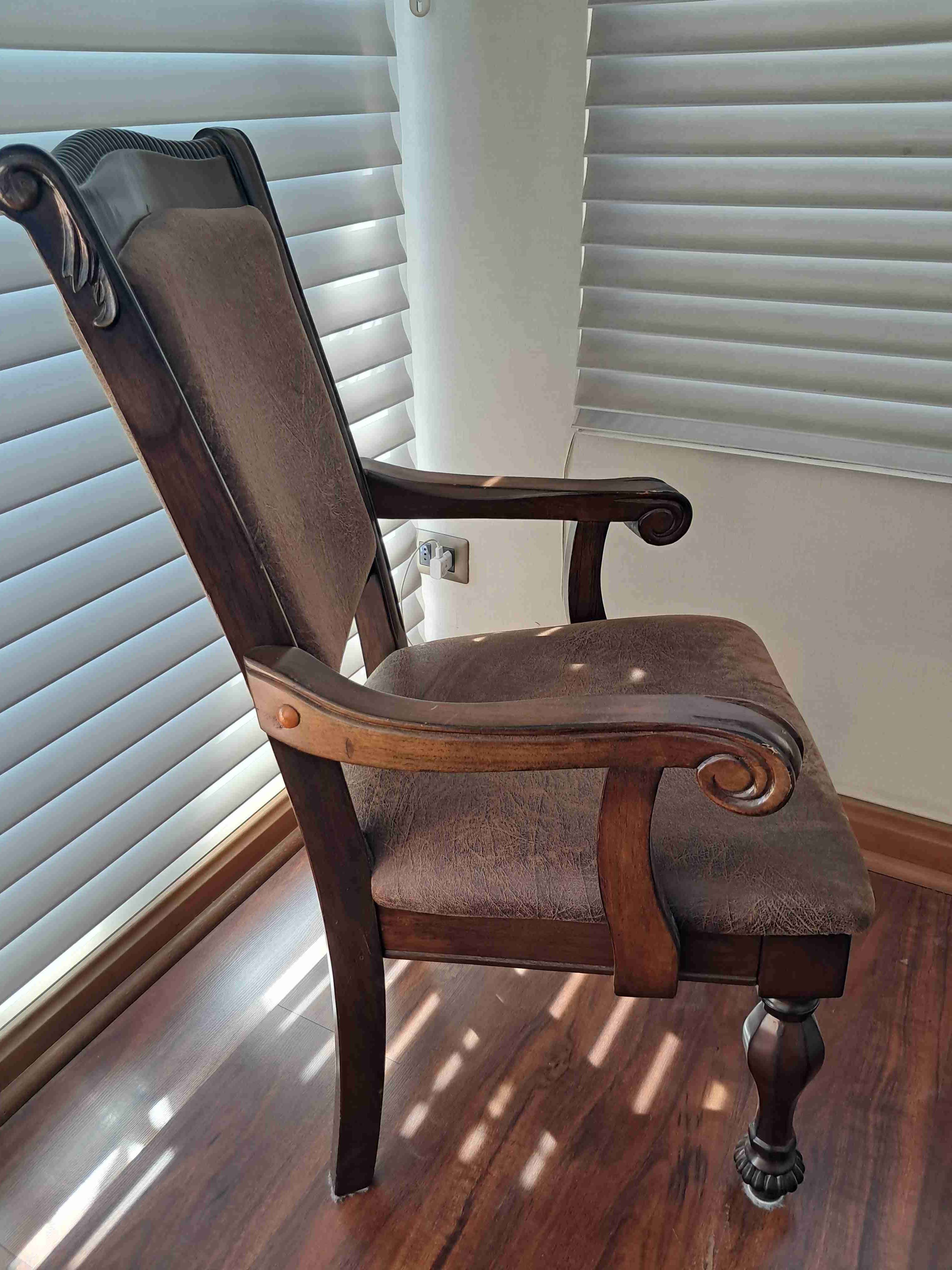 Sitial ashley madera solida excelente estado - miniatura 2