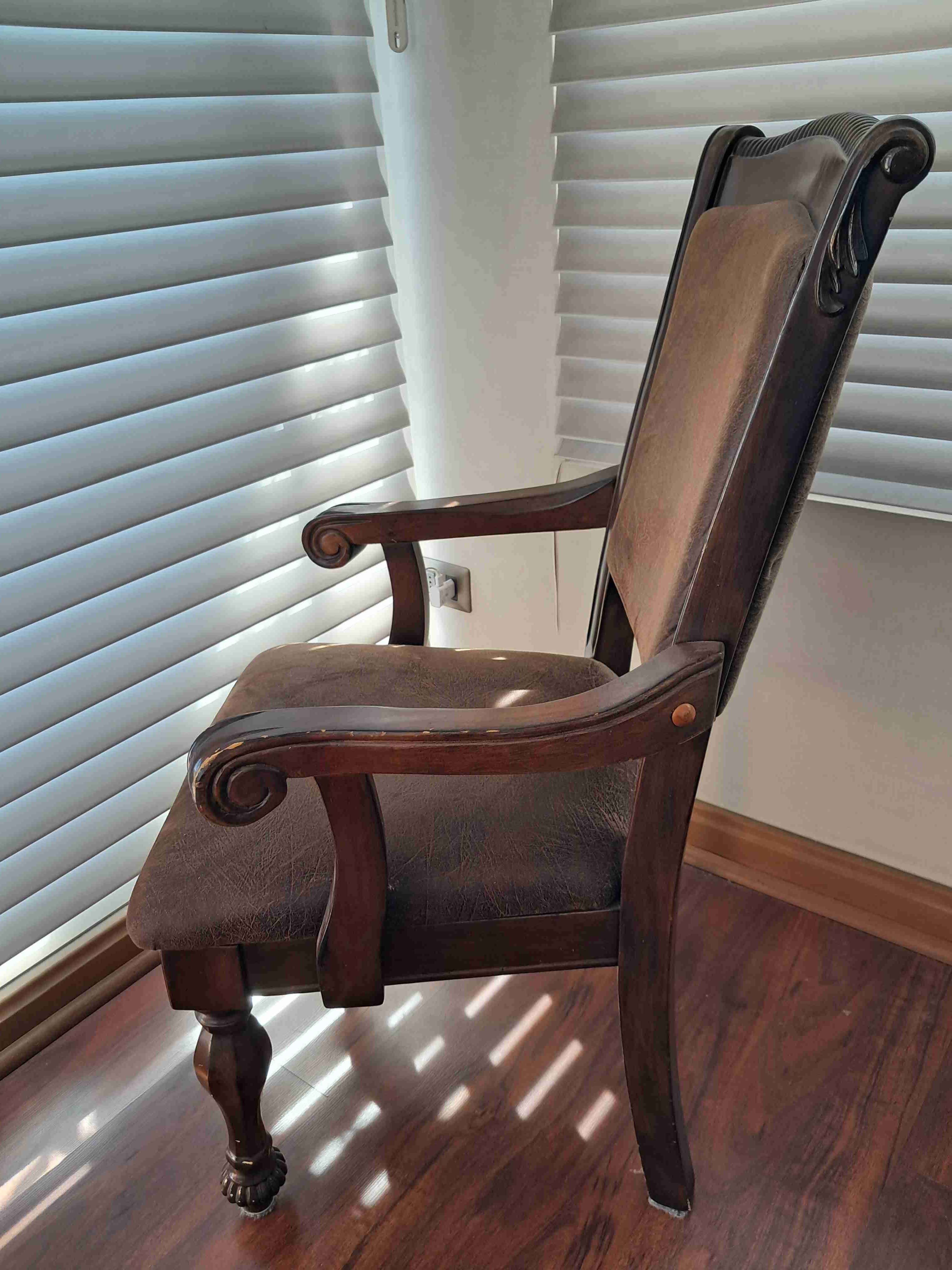 Sitial ashley madera solida excelente estado - miniatura 3