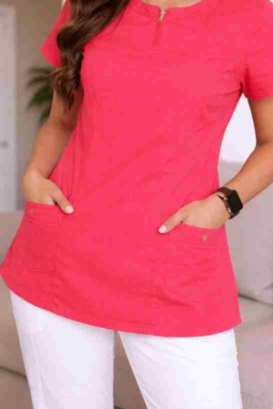 Polera médica lavanda para mujer - miniatura 3