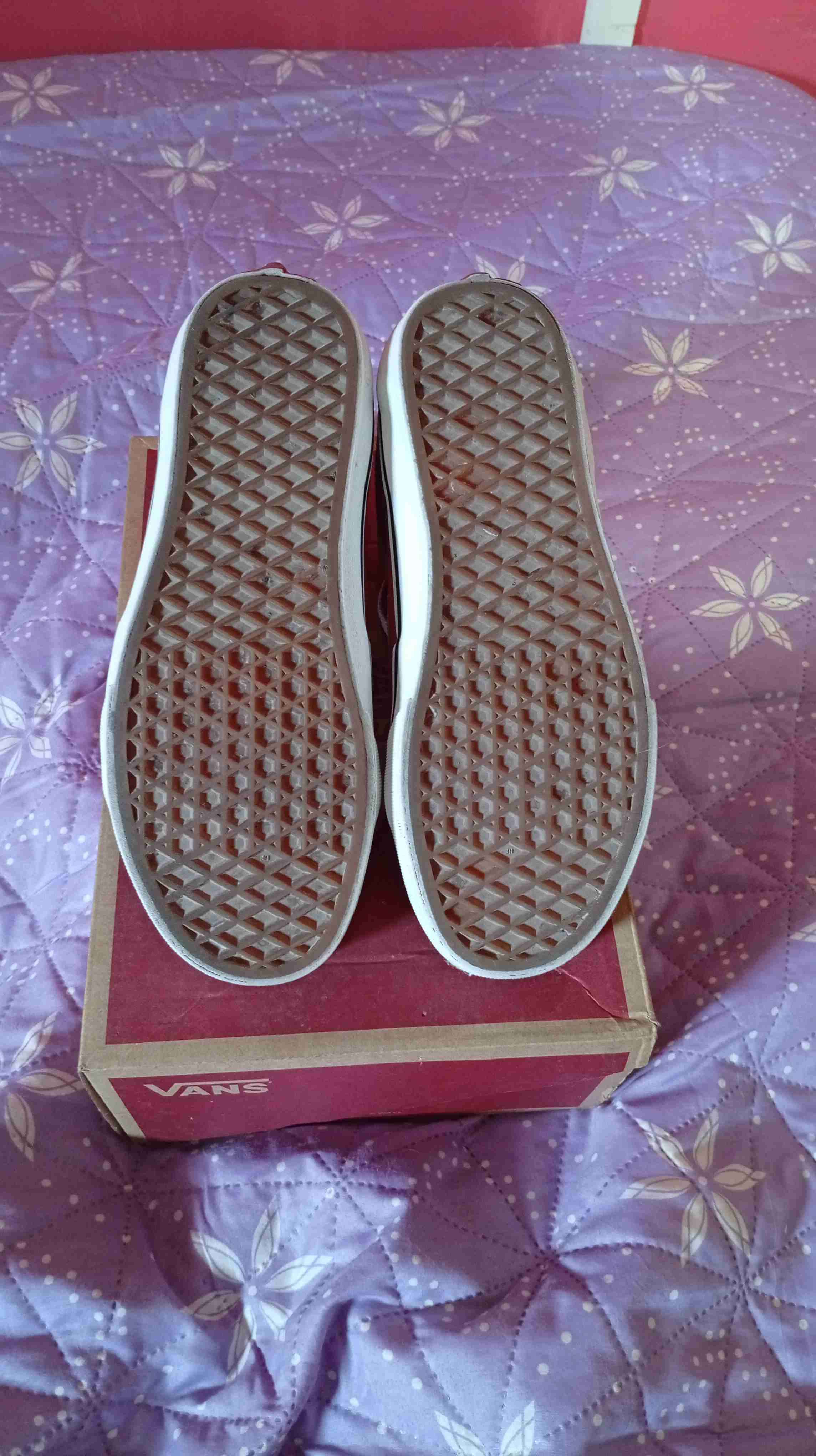 Zapatillas Vans rojas altas - miniatura 4