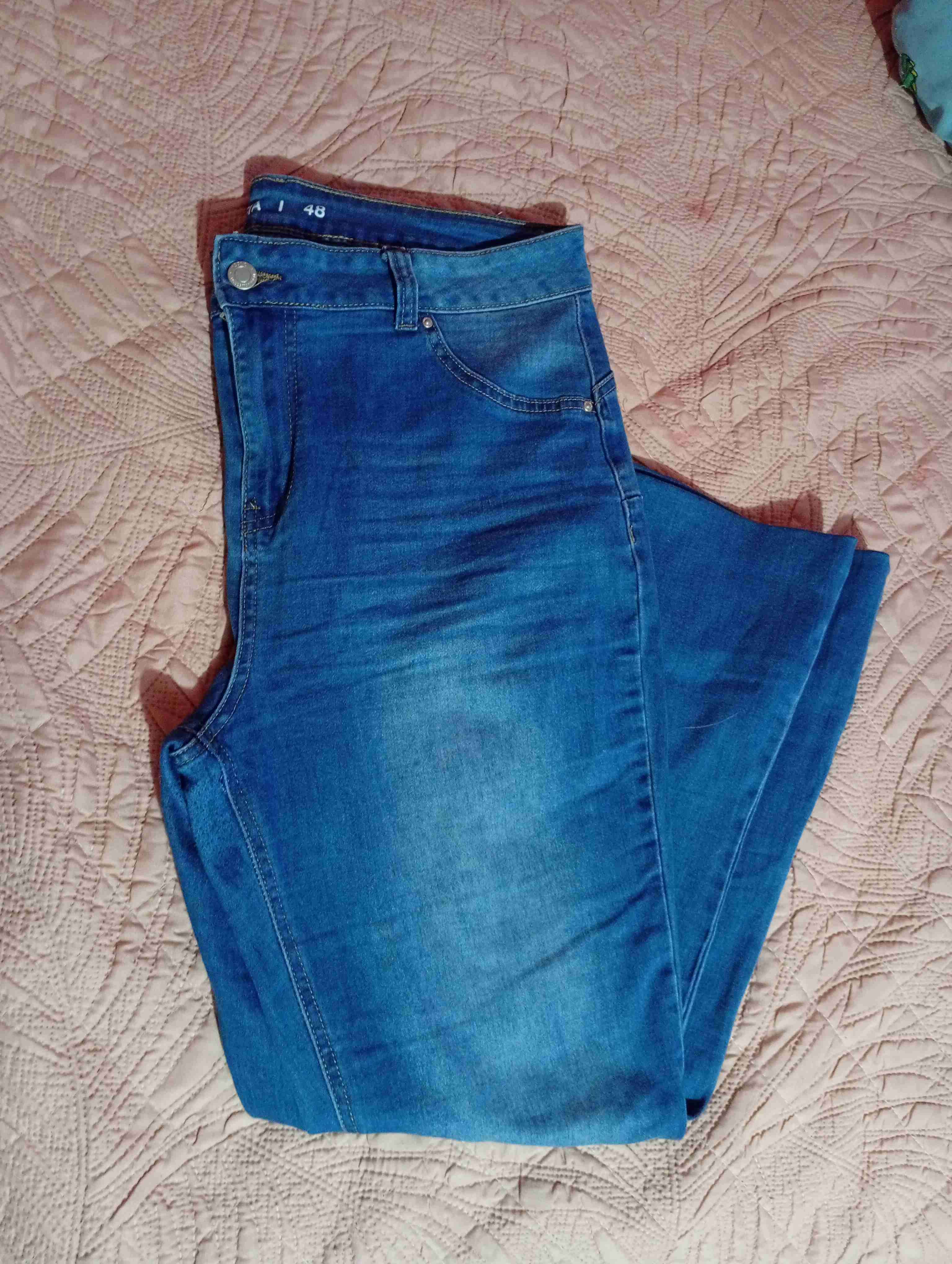 Jeans azul talla 48 - 1