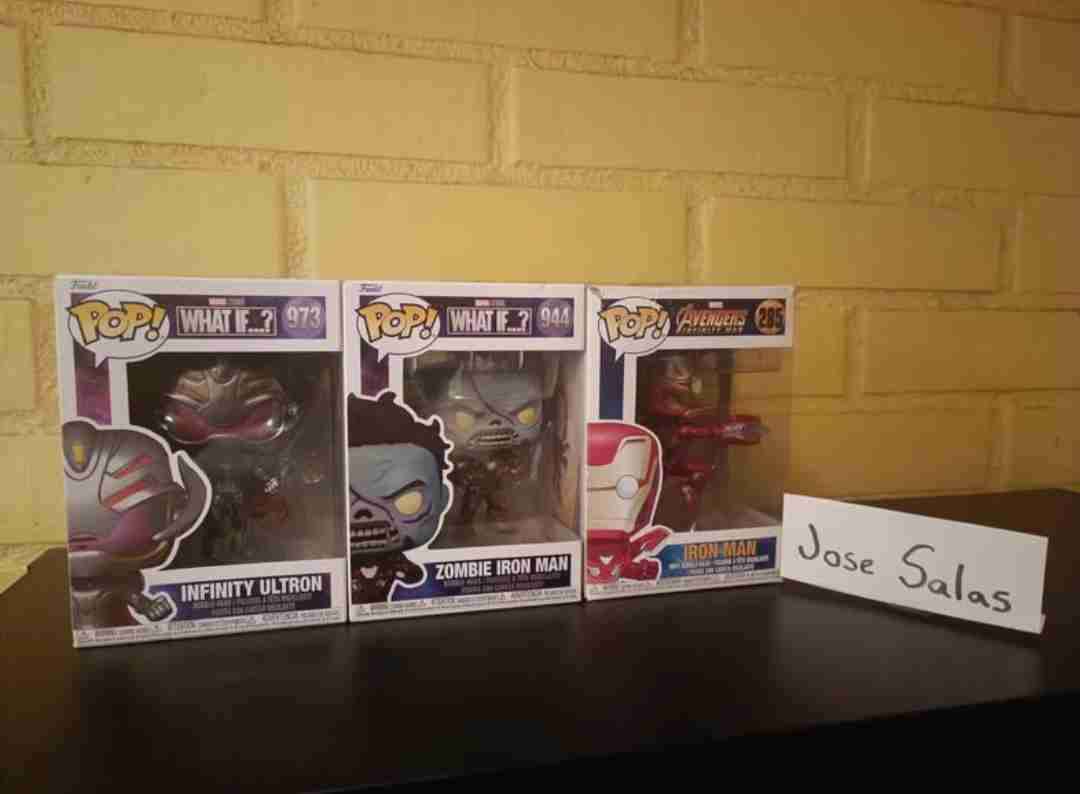 Set de figuras Funko pop Iron man
