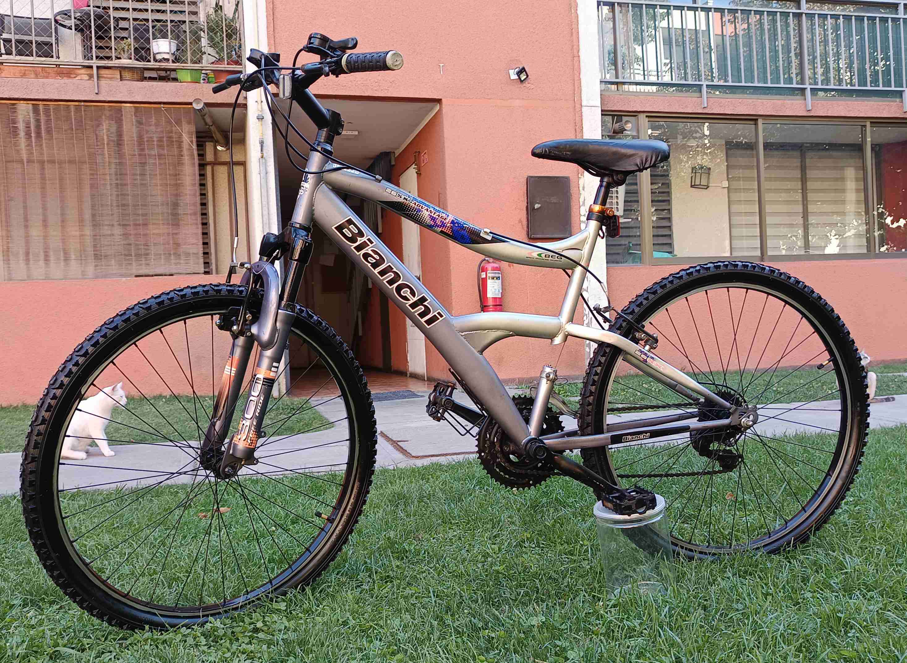 Bicicleta Bianchi montaña gris aro 26 - 2