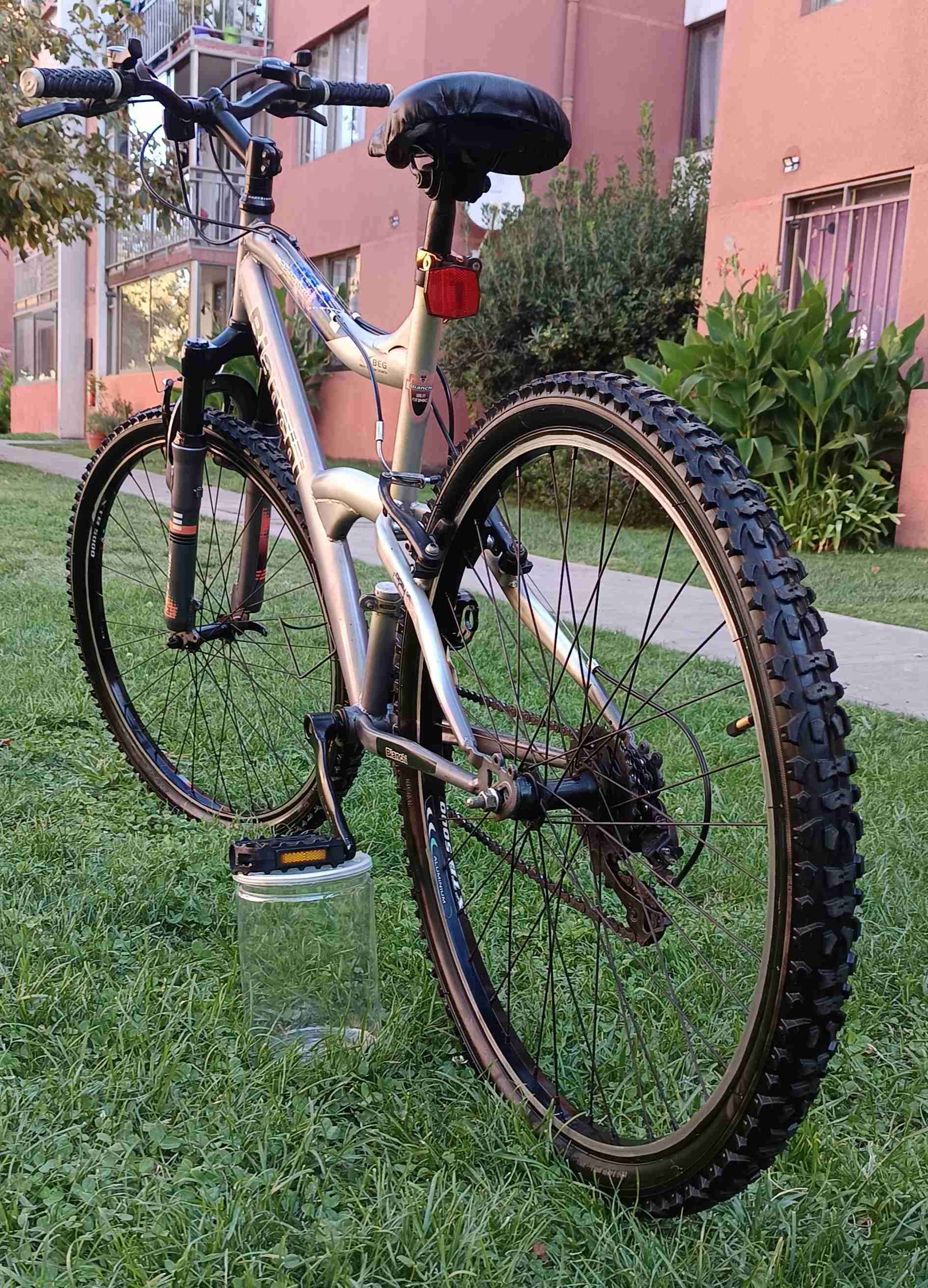 Bicicleta Bianchi montaña gris aro 26 - 4