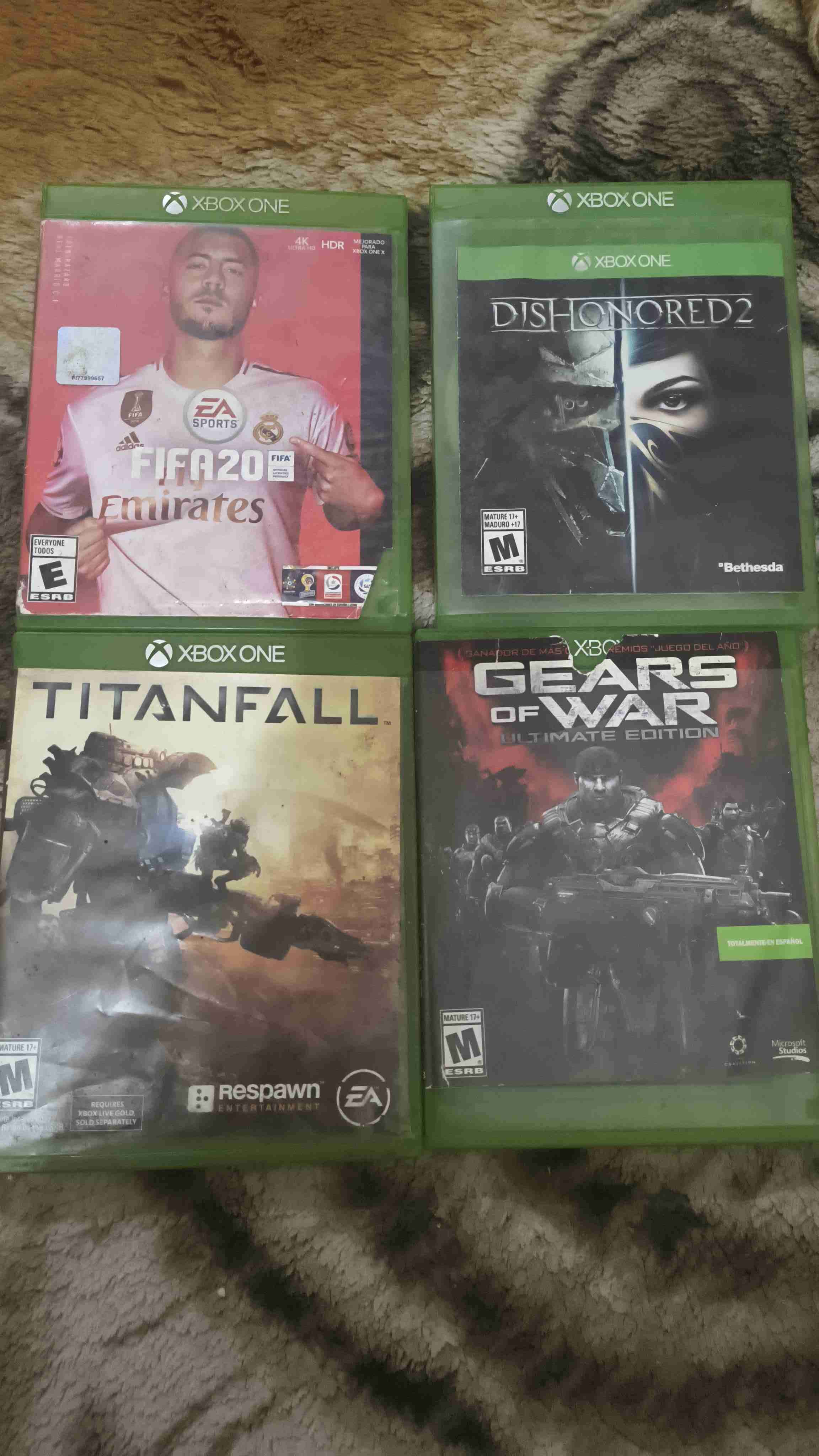 Lote de juegos Xbox One