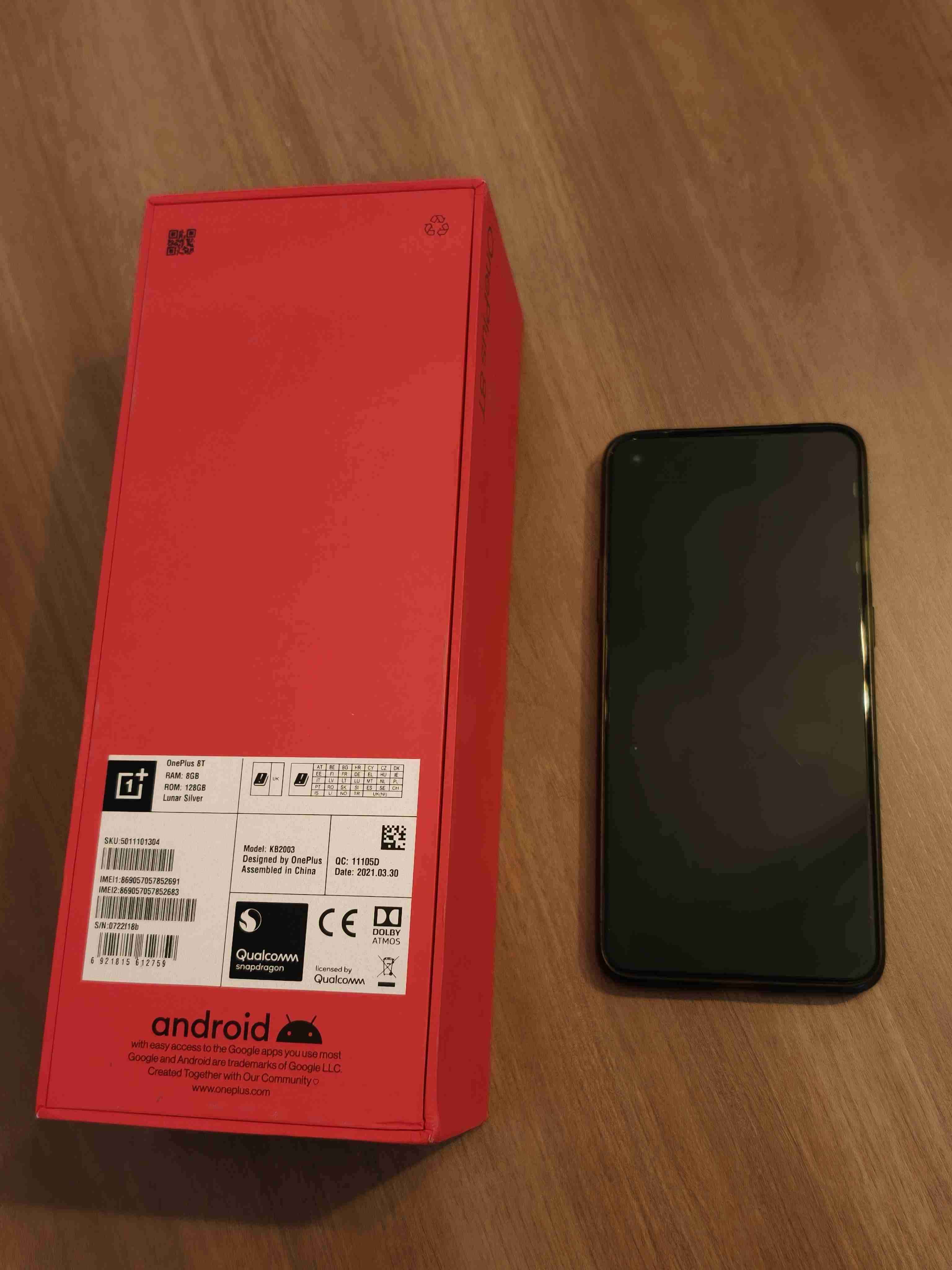 Smartphone OnePlus 8T 128GB