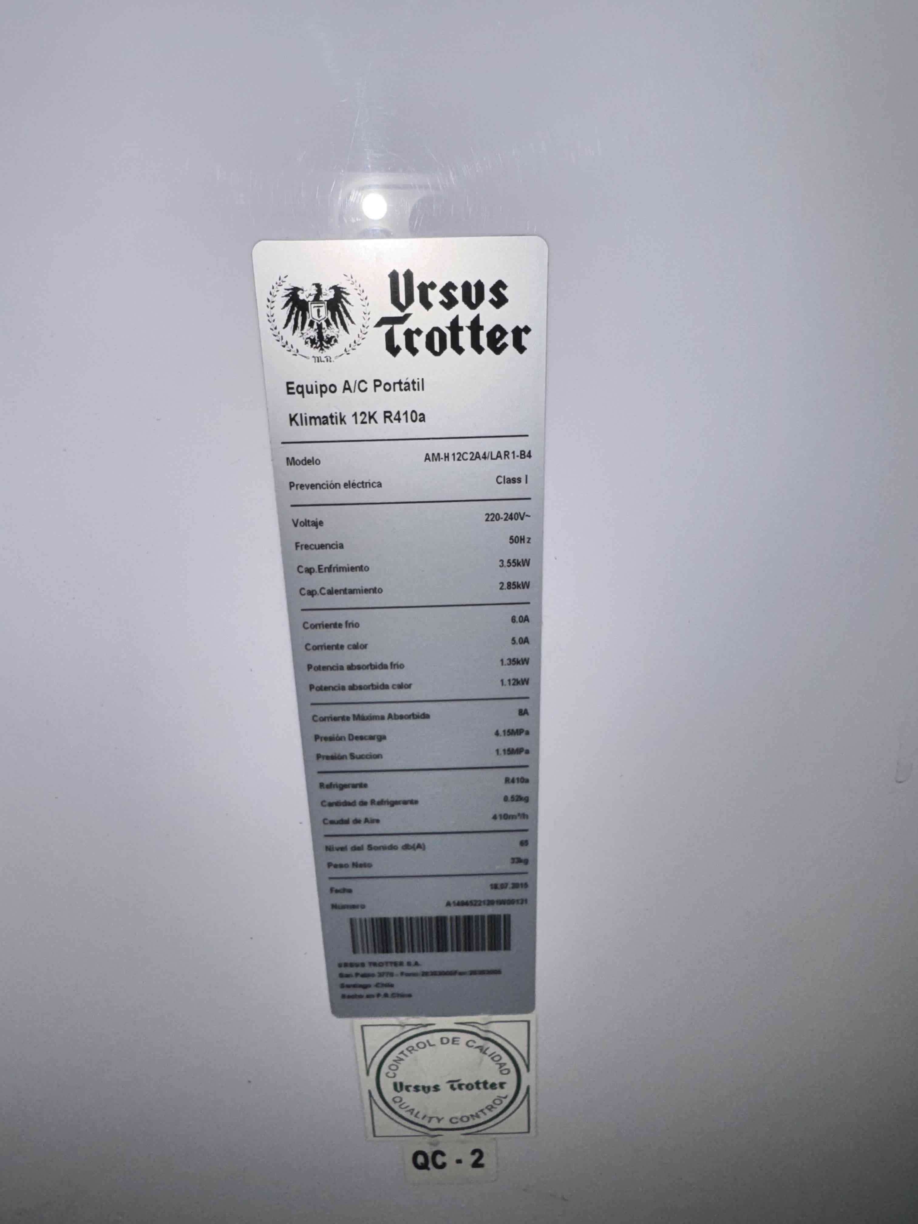 Aire acondicionado Versus Trotter - miniatura 3