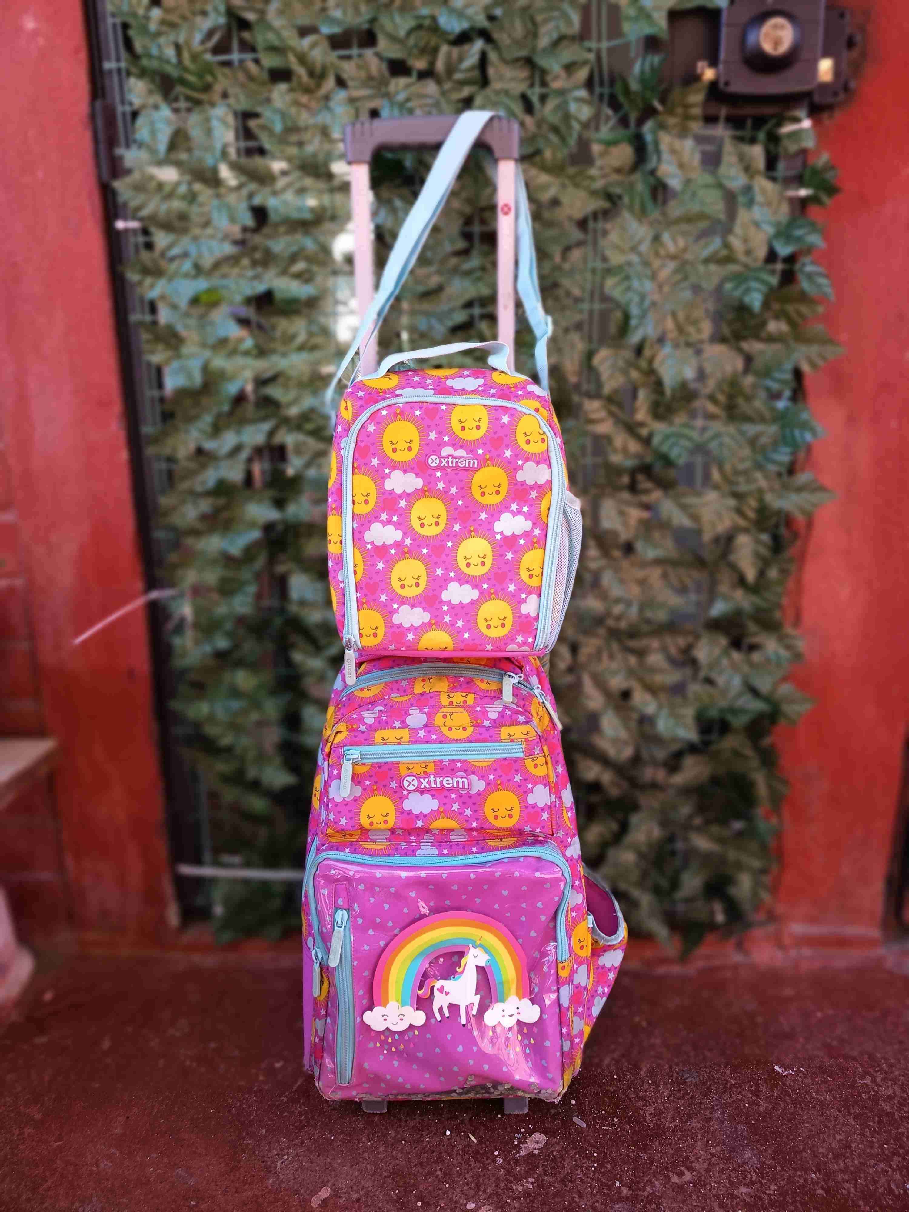 Mochila Xtrem unicornio y arcoíris