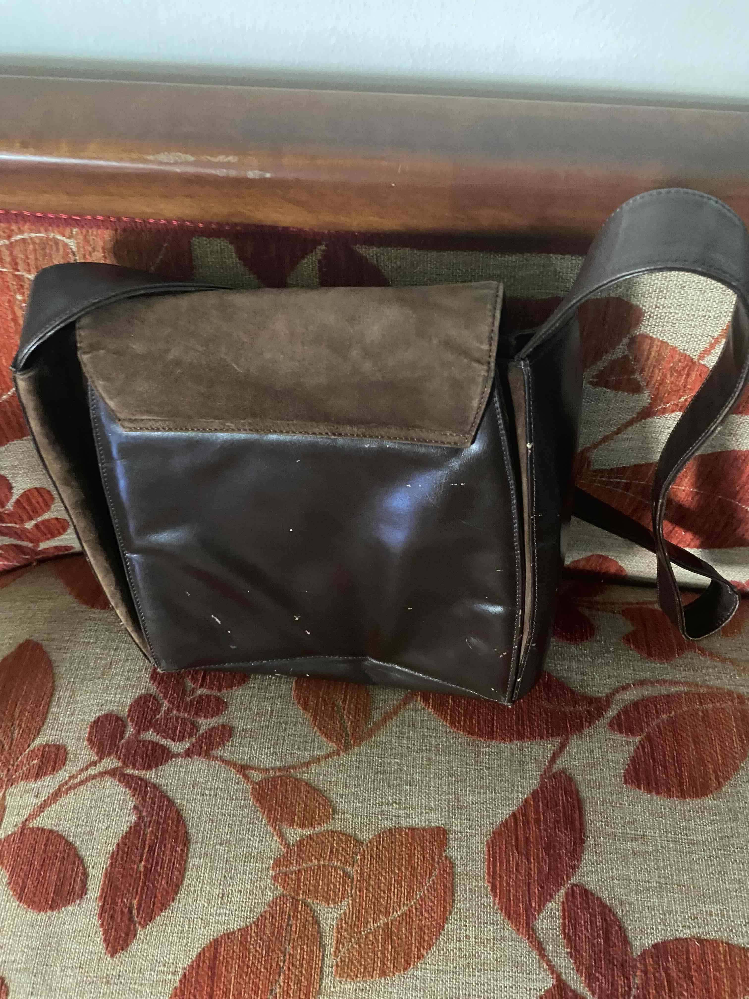 Bandolera cuero marrón - miniatura 2