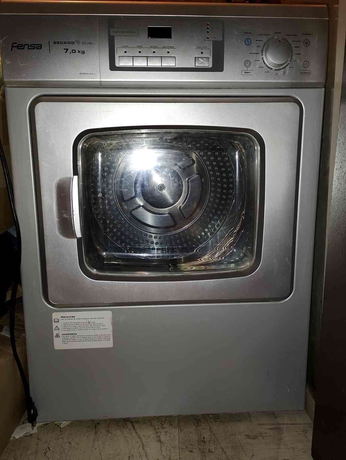 Secadora Fensa 7 kg plateada - miniatura 1