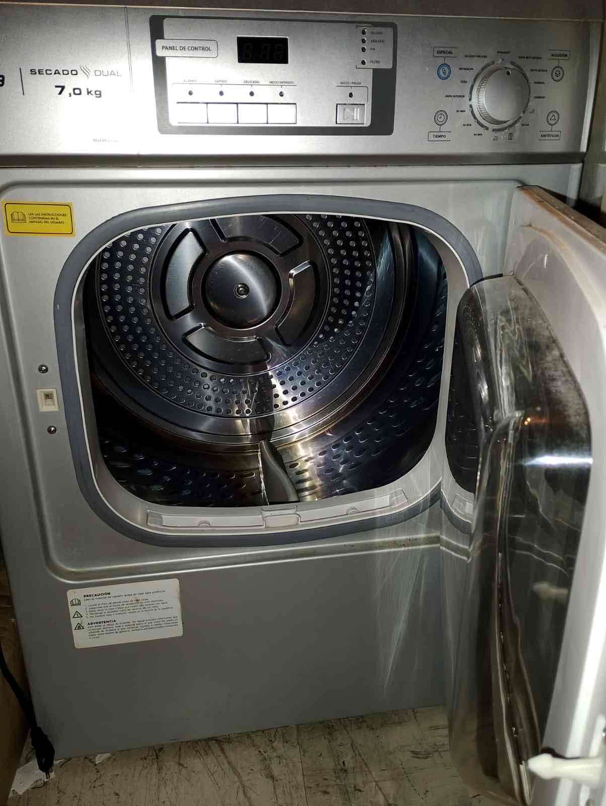 Secadora Fensa 7 kg plateada - miniatura 3