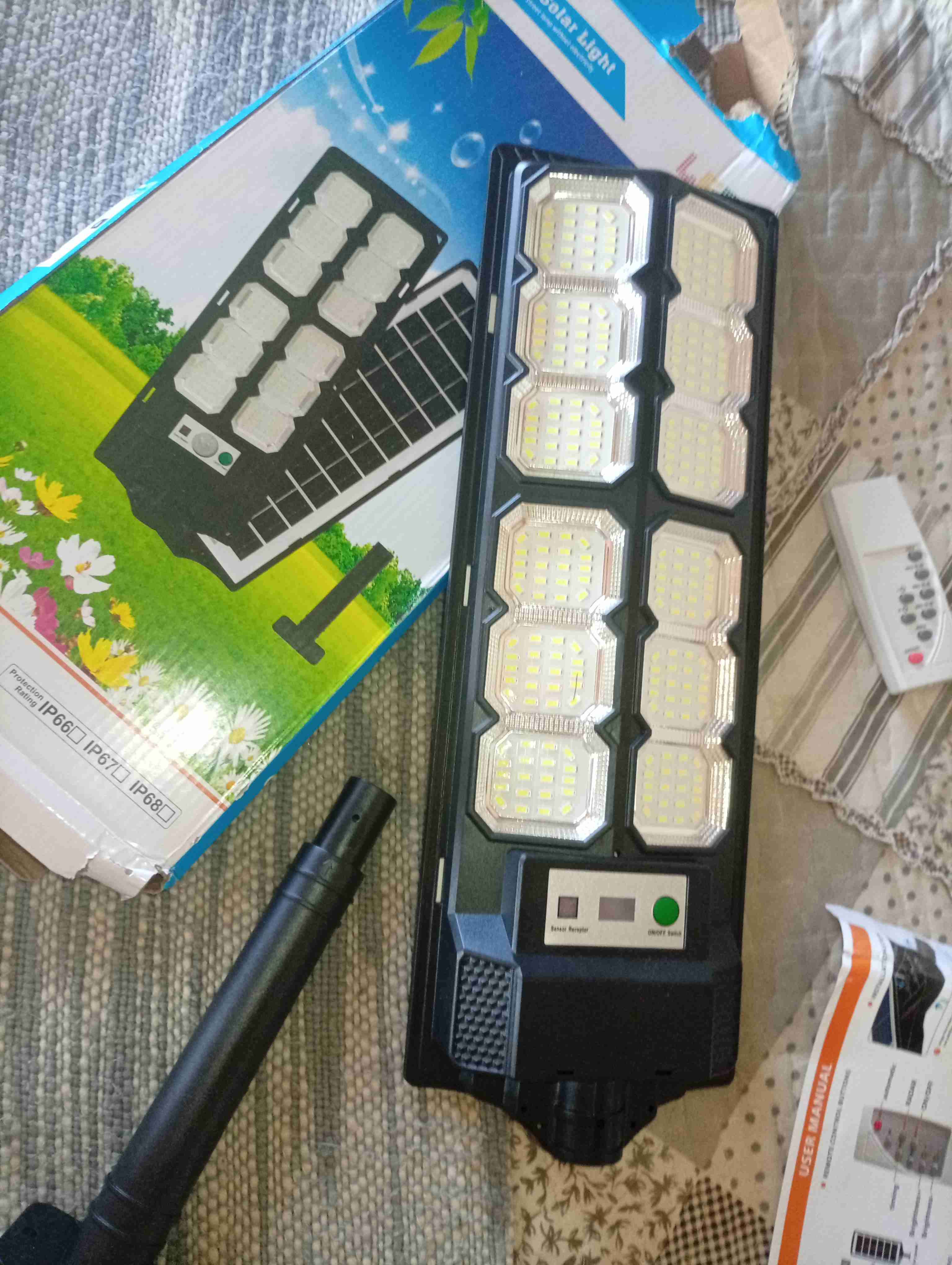 Luz solar LED para exteriores