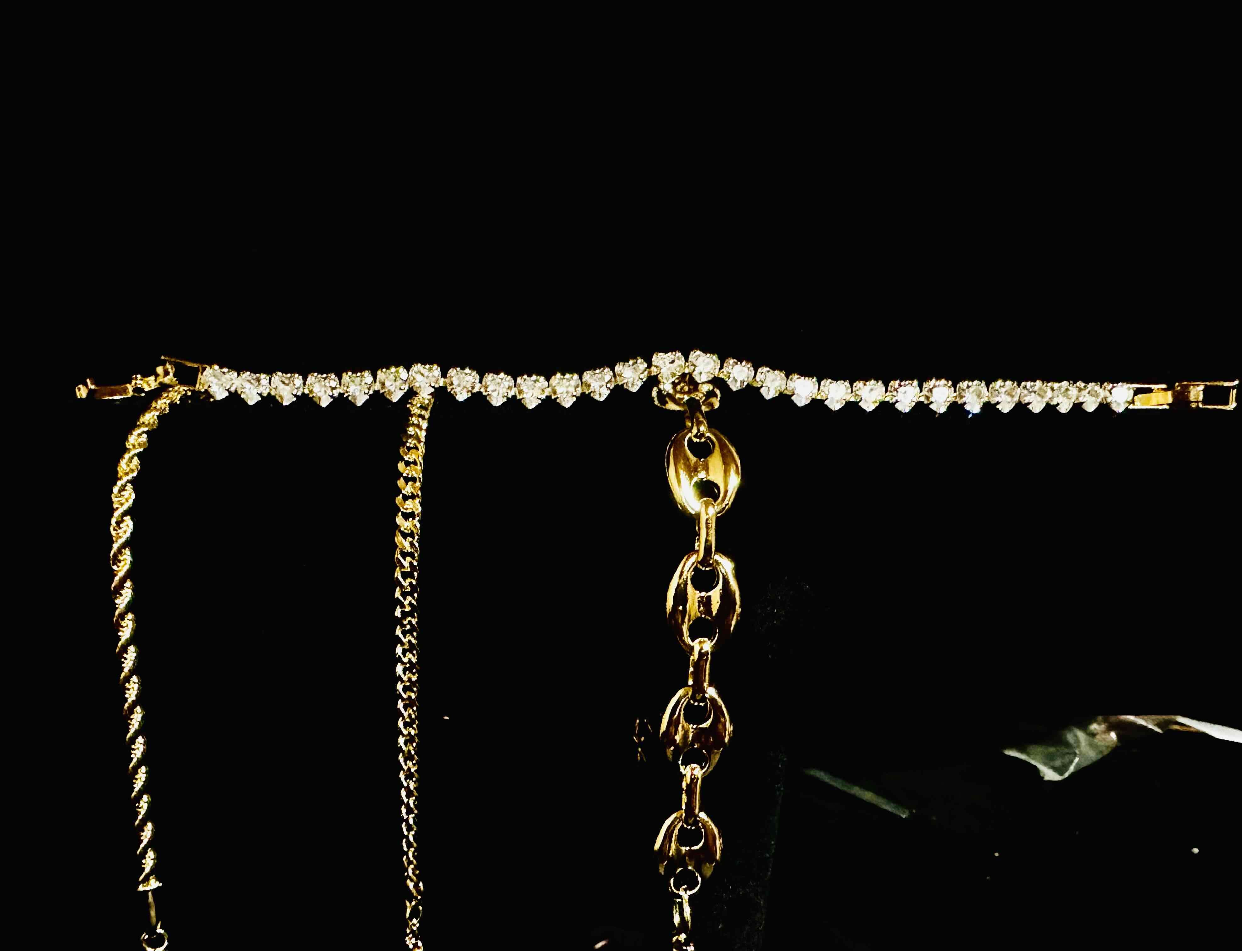 Pulseras y cadenas de oro laminado gold filled 14k - 3