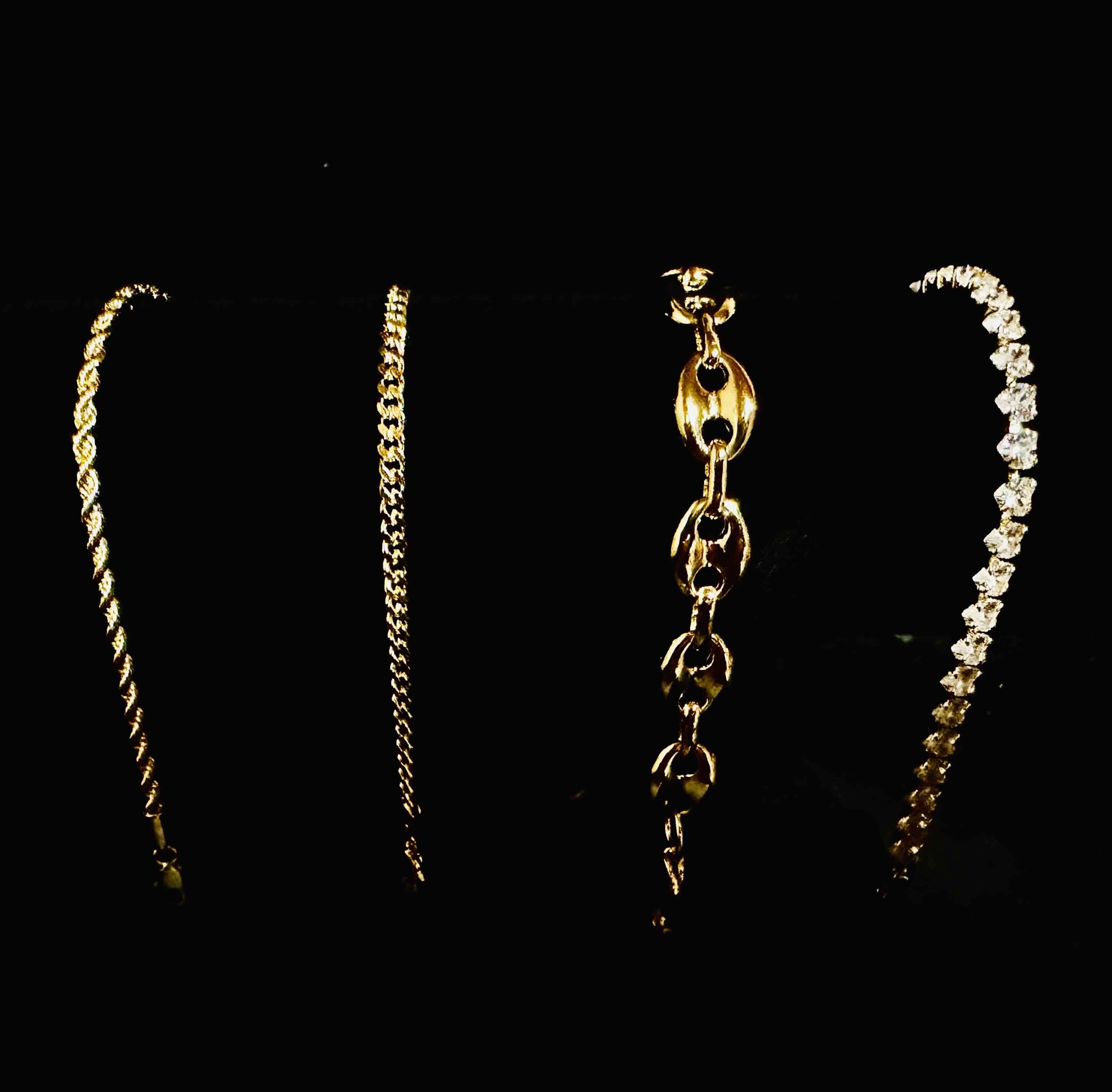 Pulseras y cadenas de oro laminado gold filled 14k - 5