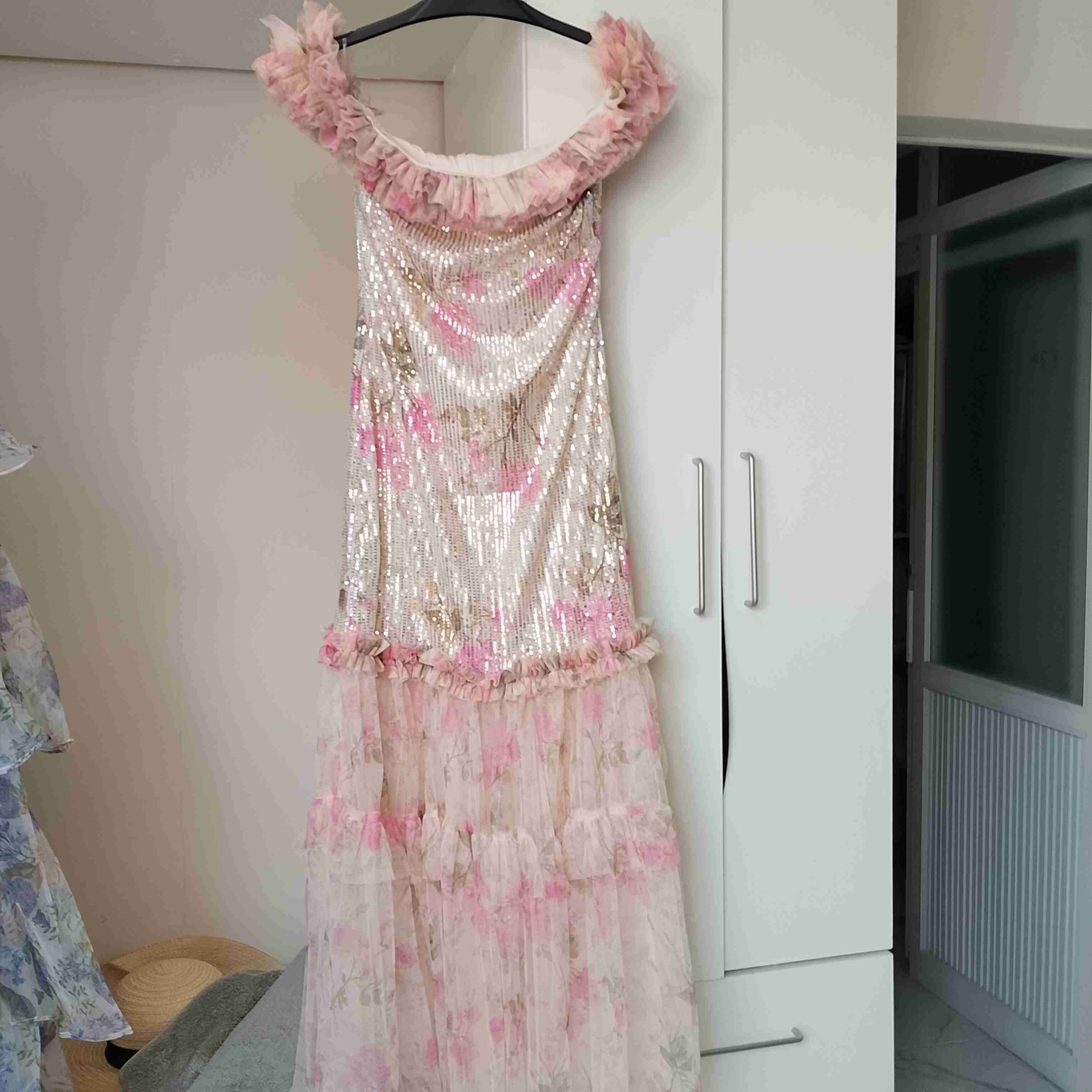 Vestido de lentejuelas y tul - miniatura 1