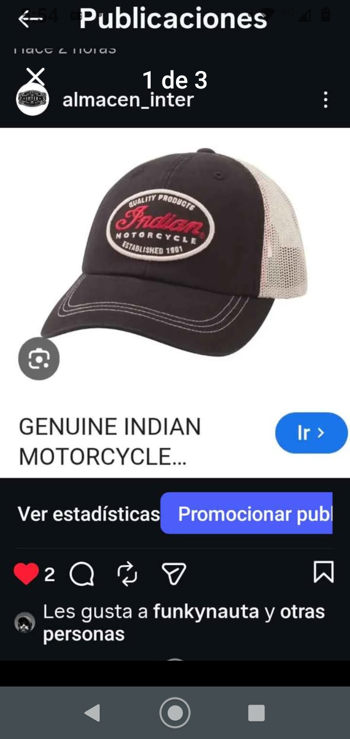 Gorra Indian Motorcycle