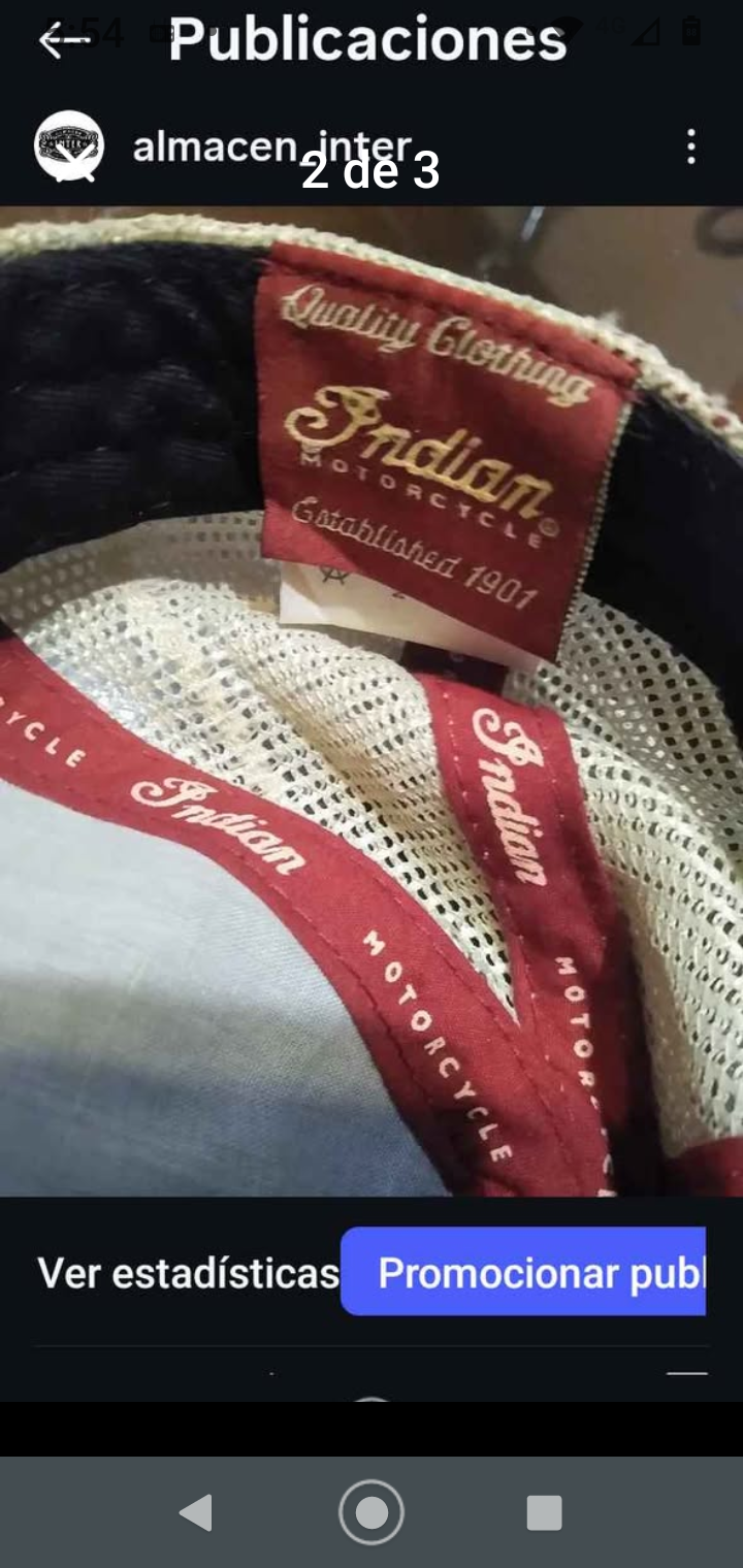 Gorra Indian Motorcycle - 2