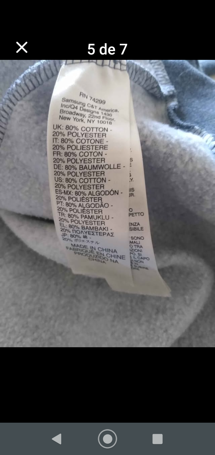 Polerón gris con capucha Diesel - miniatura 5