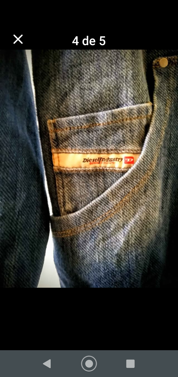 Chaqueta de mezclilla azul - miniatura 4