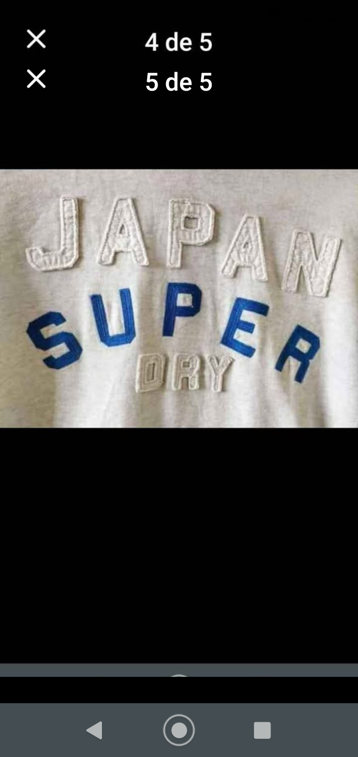 Polerón gris Superdry con capucha - 4