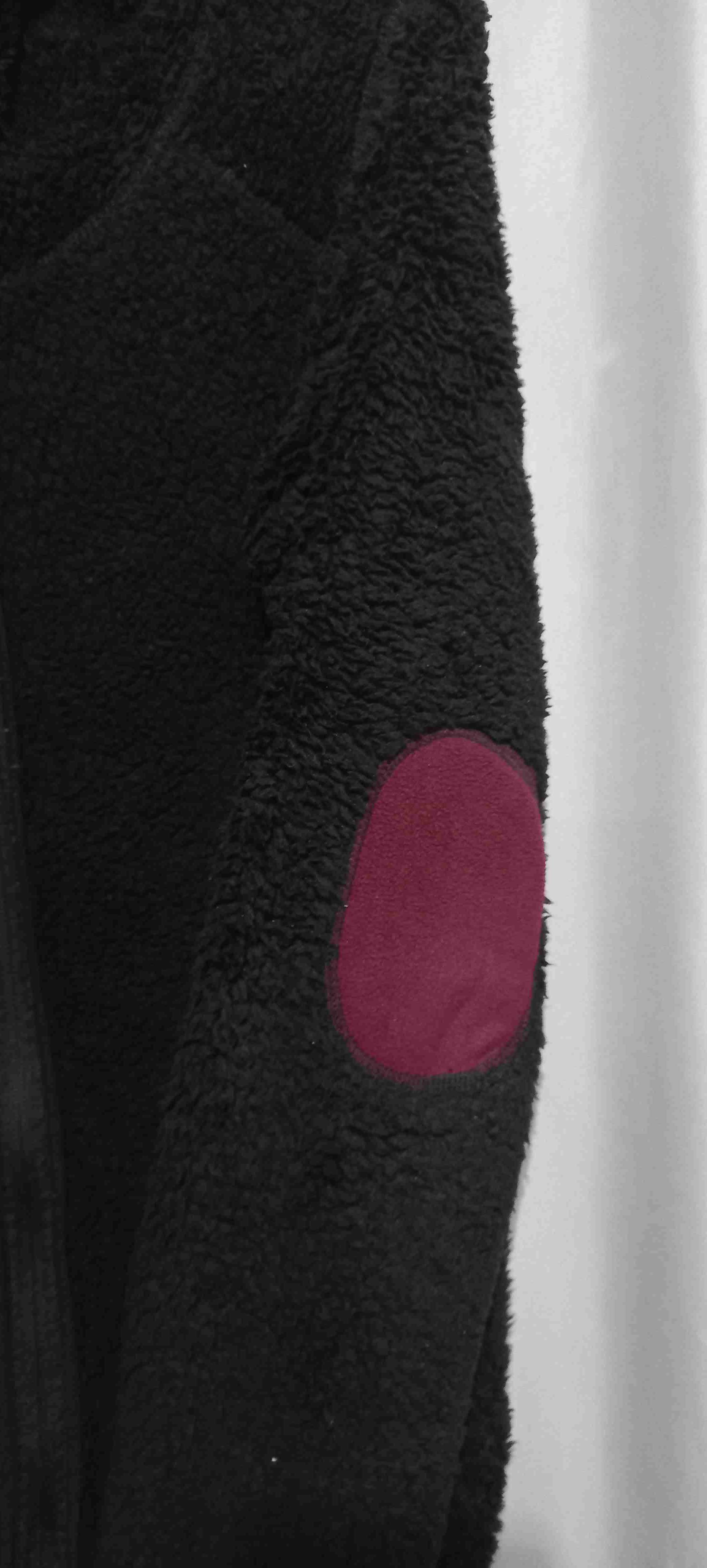 Chaqueta burdeos con cierre reversible - miniatura 3