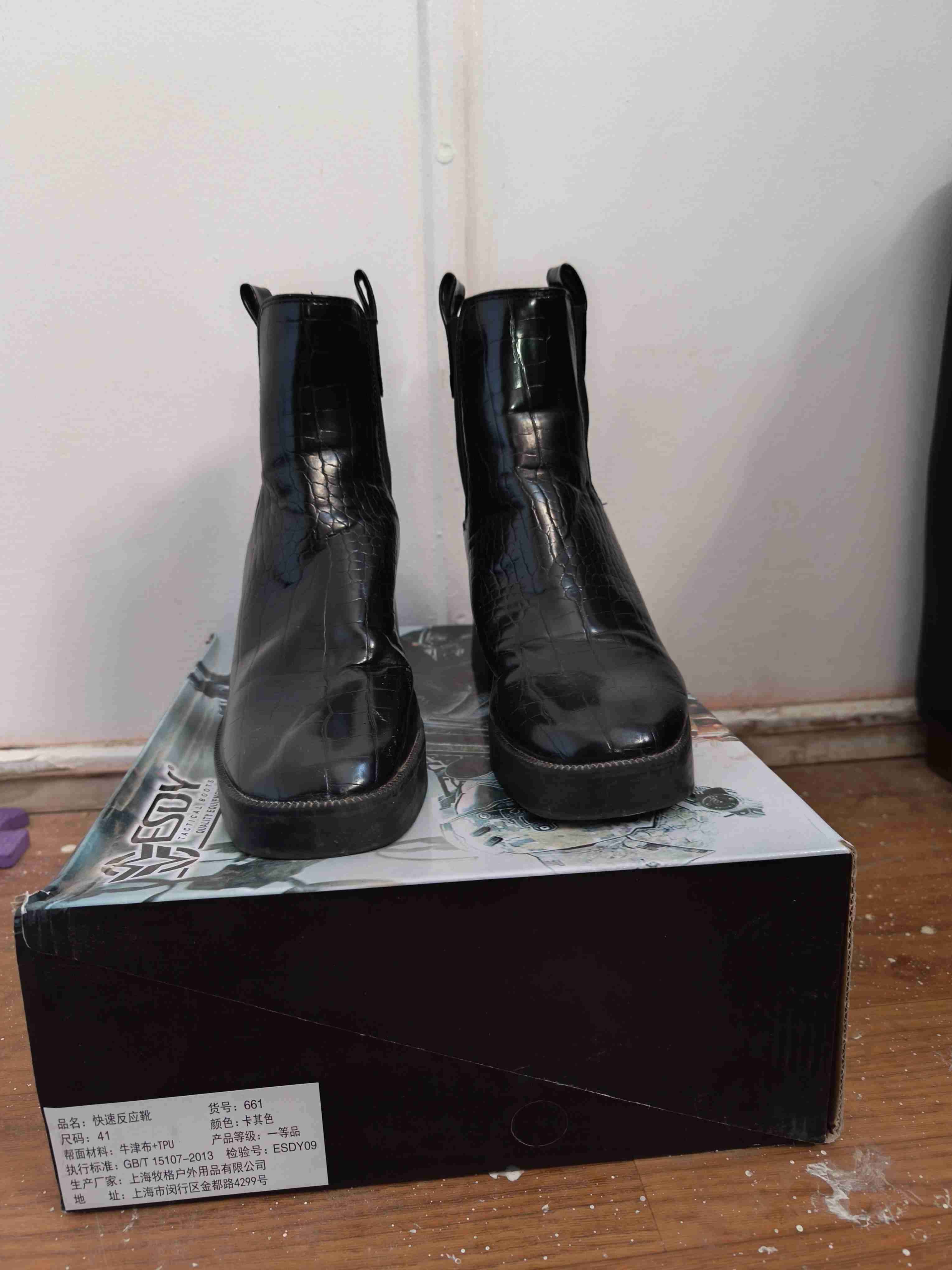 Botines negros de tacón alto - miniatura 2