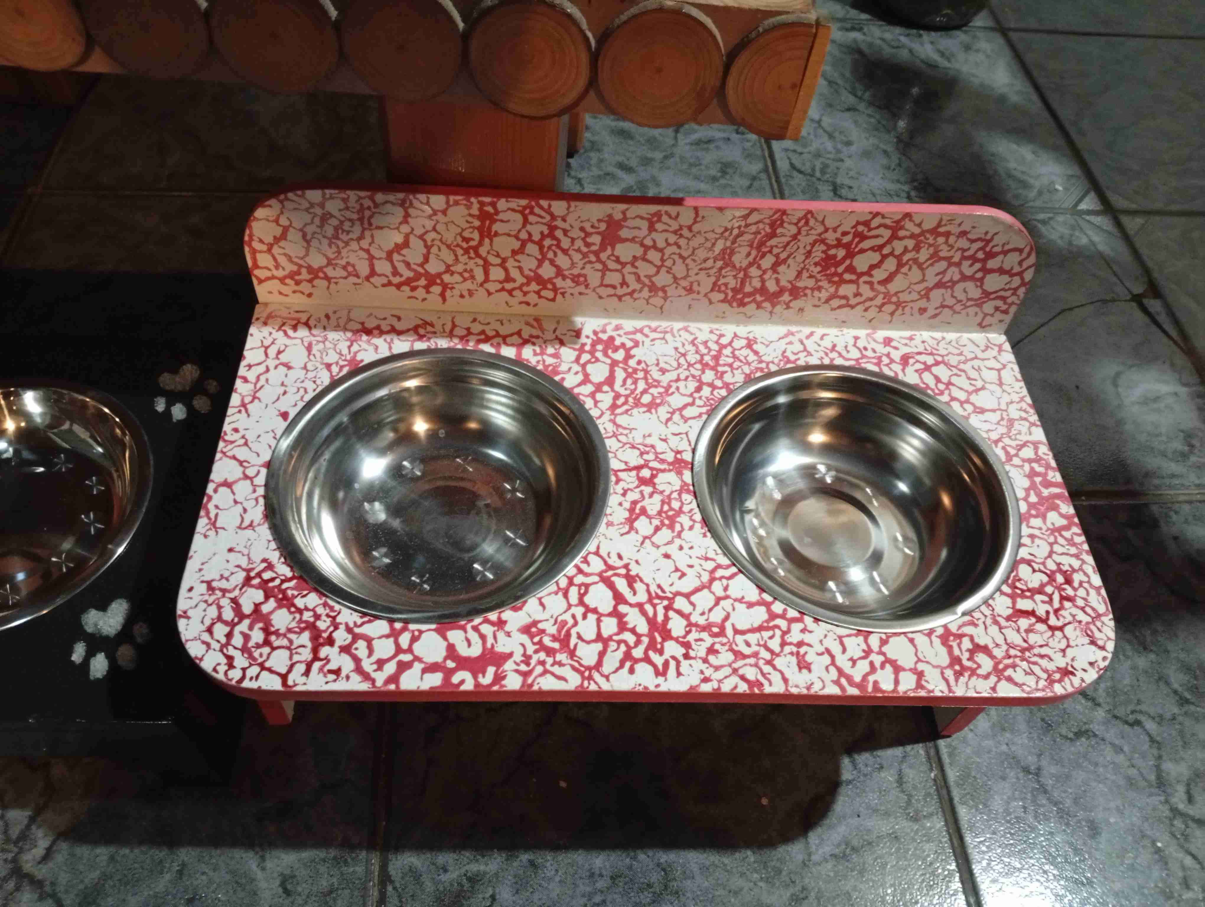 Comedero doble para mascotas - miniatura 2