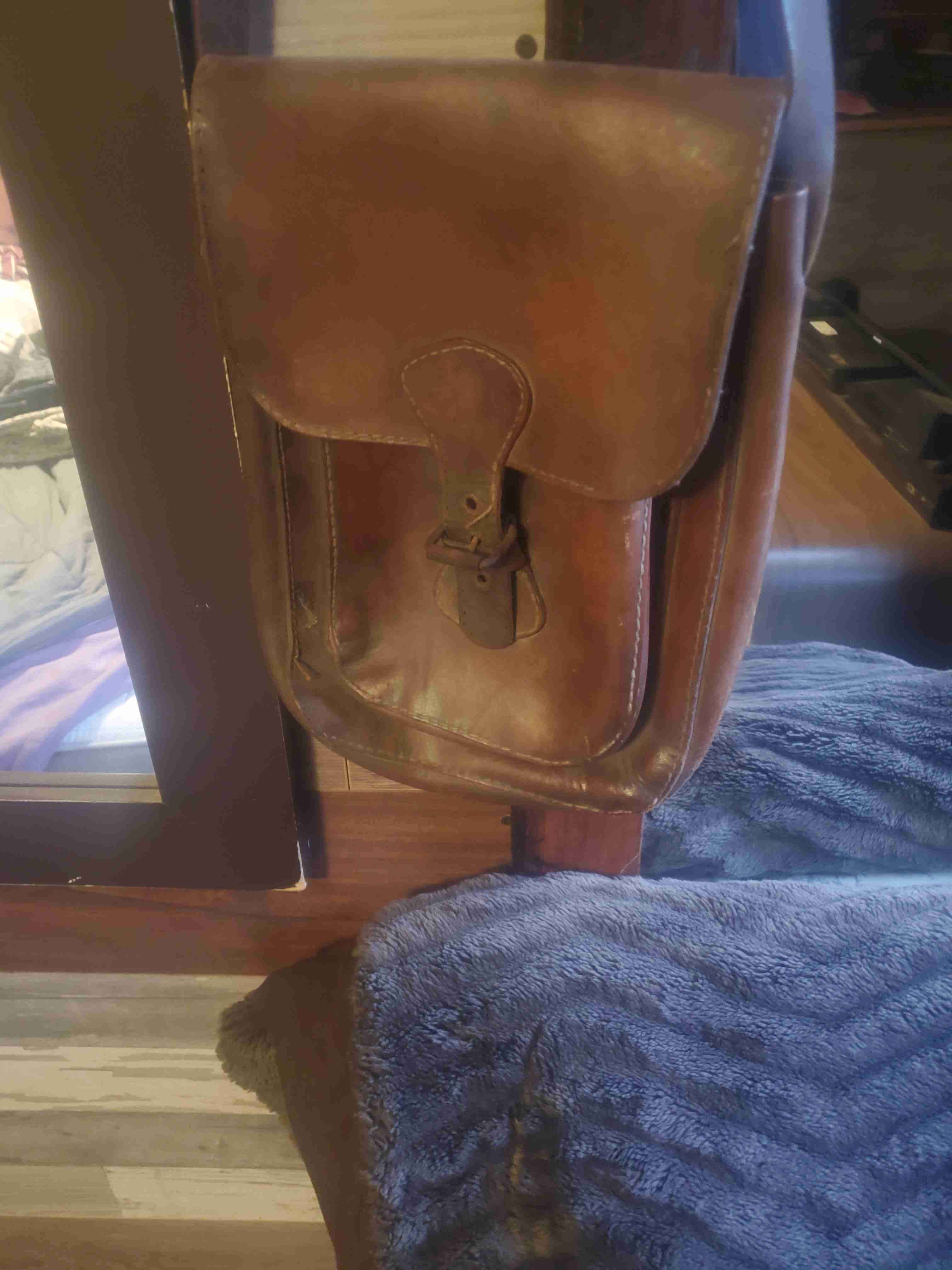 Bolso bandolera de cuero - miniatura 5