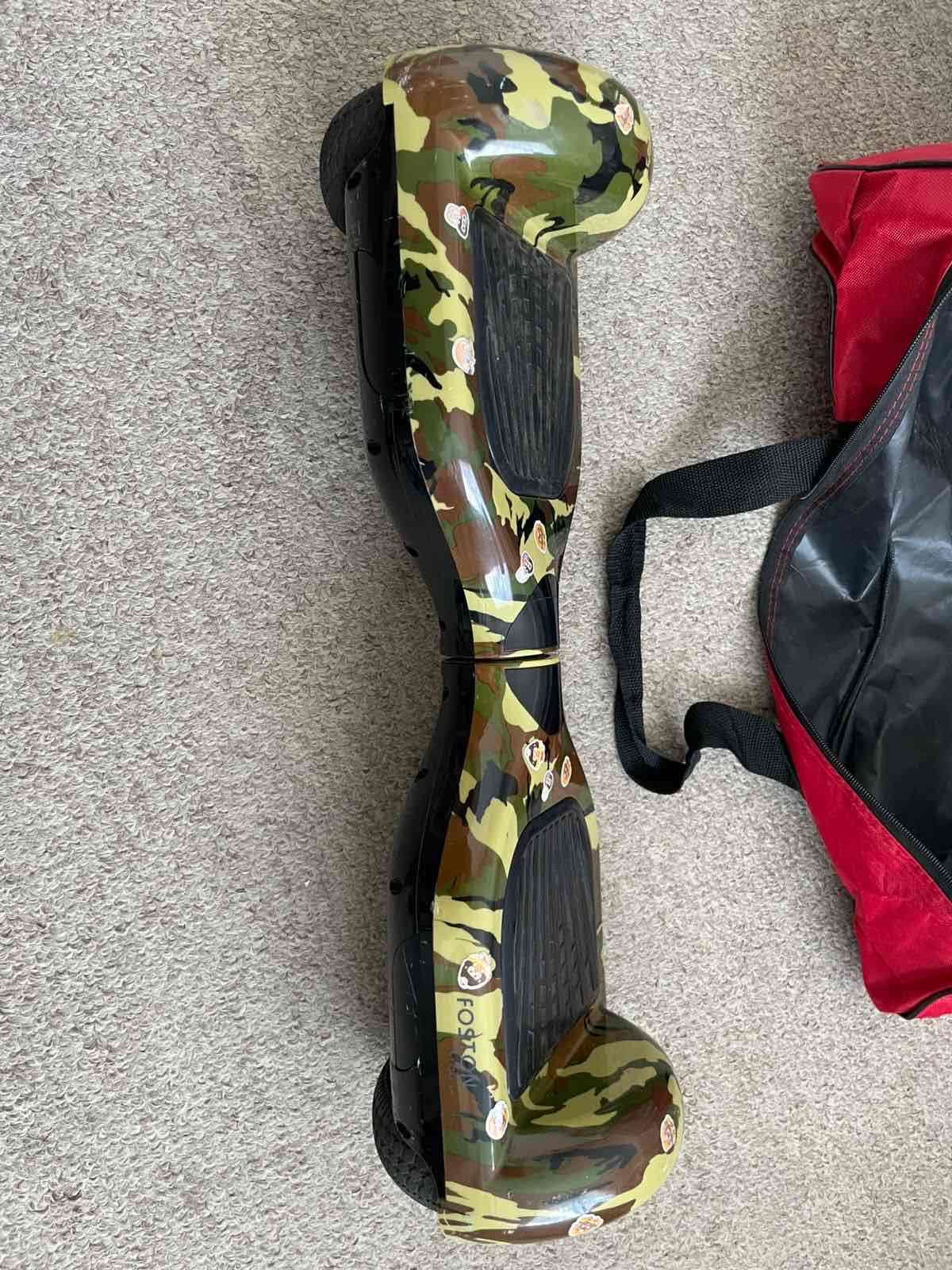 Hoverboard camuflado con funda - miniatura 1