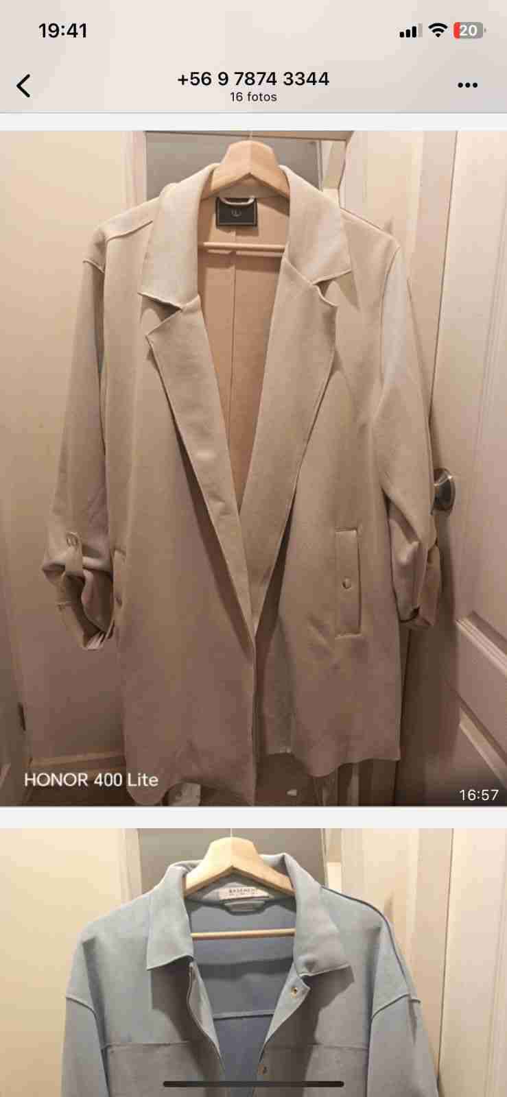 Abrigo mostaza elegante - miniatura 4