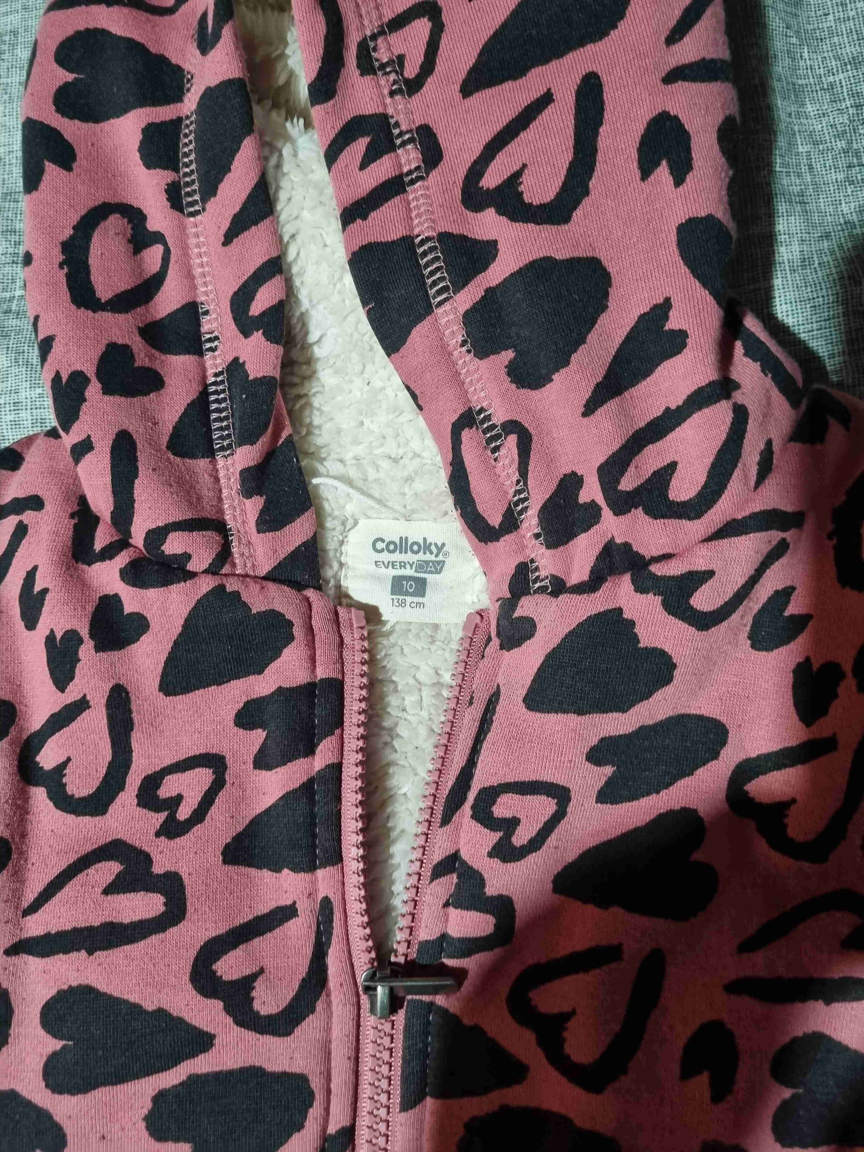 Polerones Cky niña con capucha rosado estampado - 4