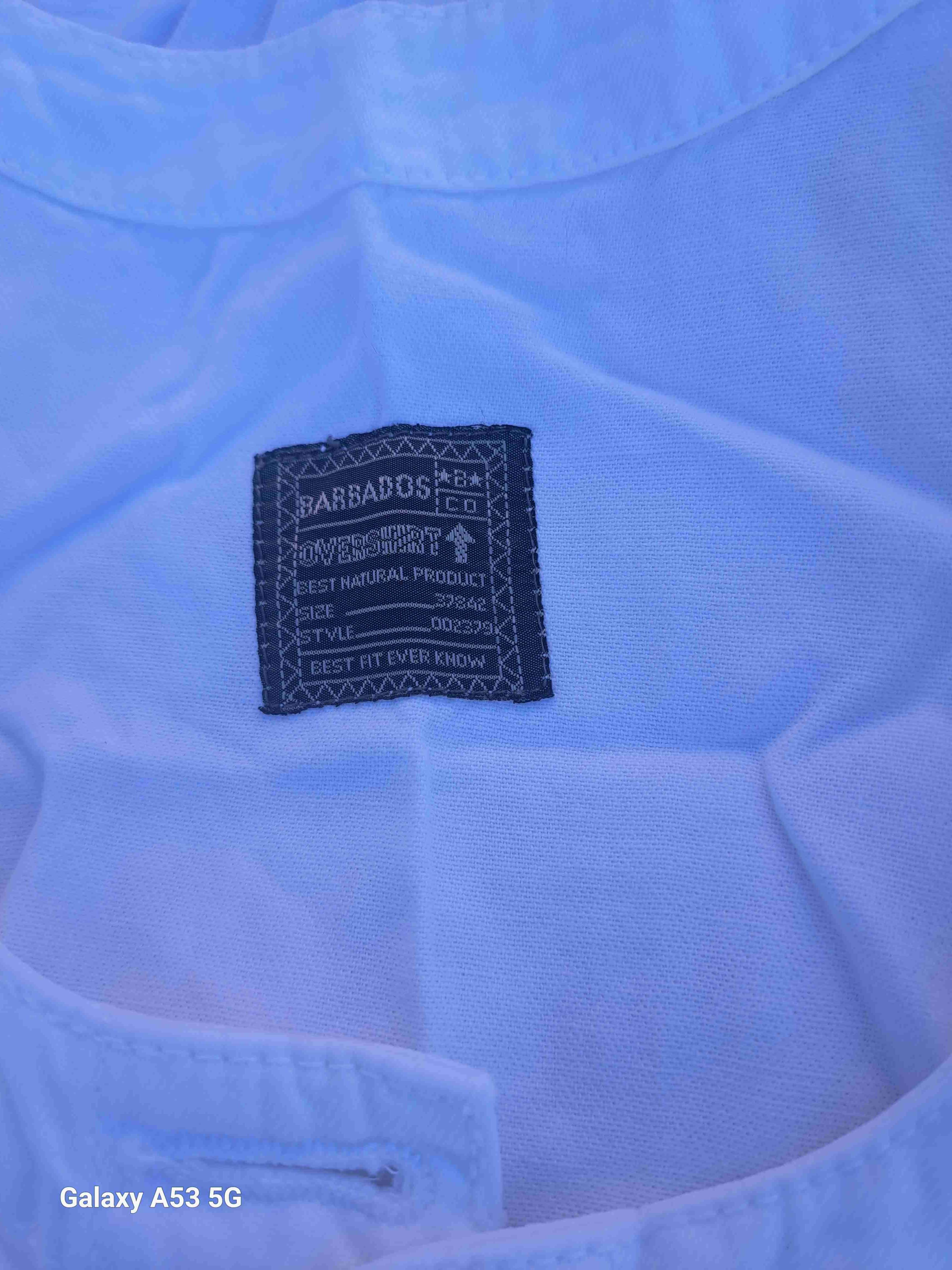 Vestido blanca Barbados Overshirt - miniatura 1