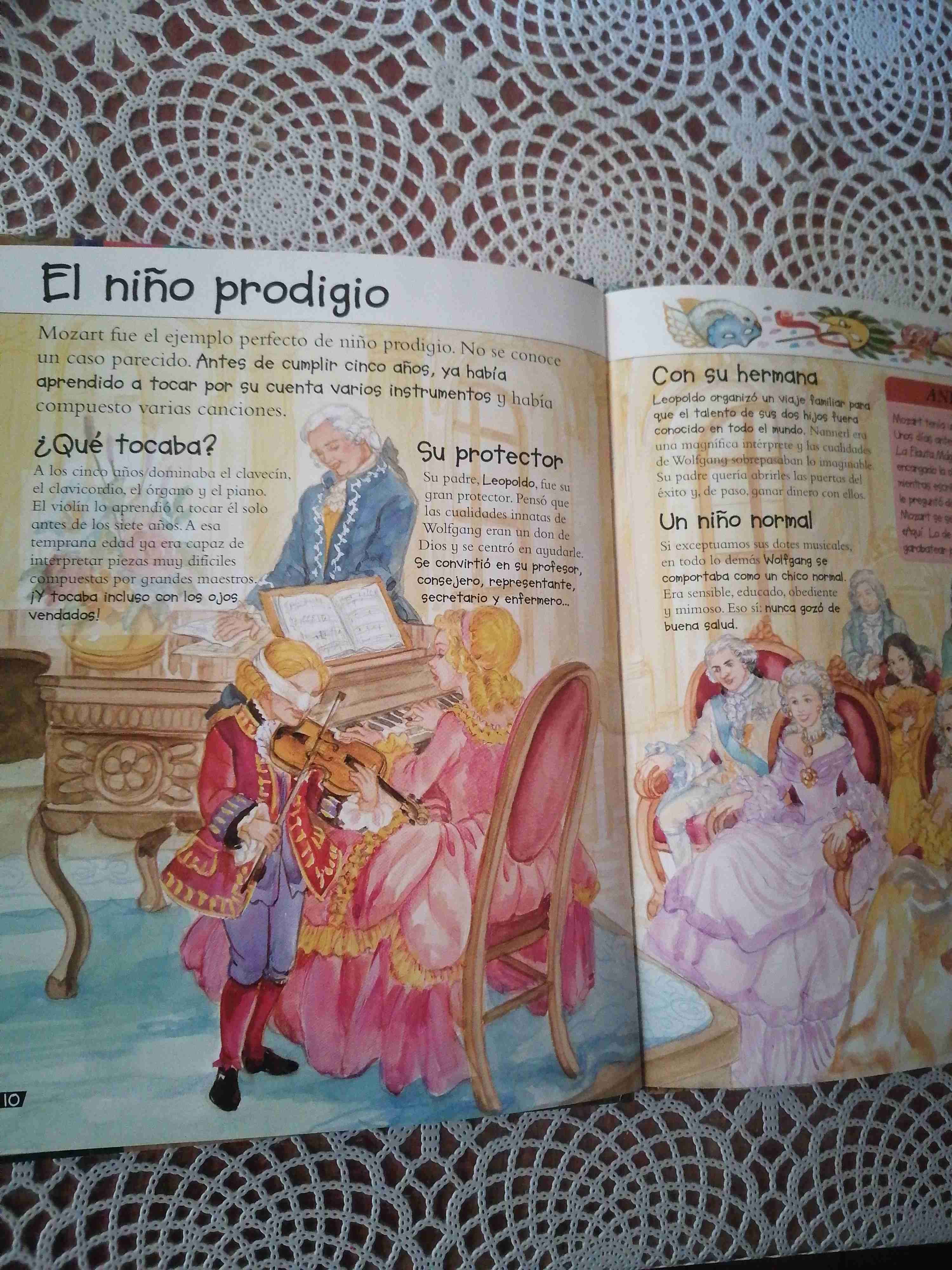 Libro biografía de Mozart - miniatura 2