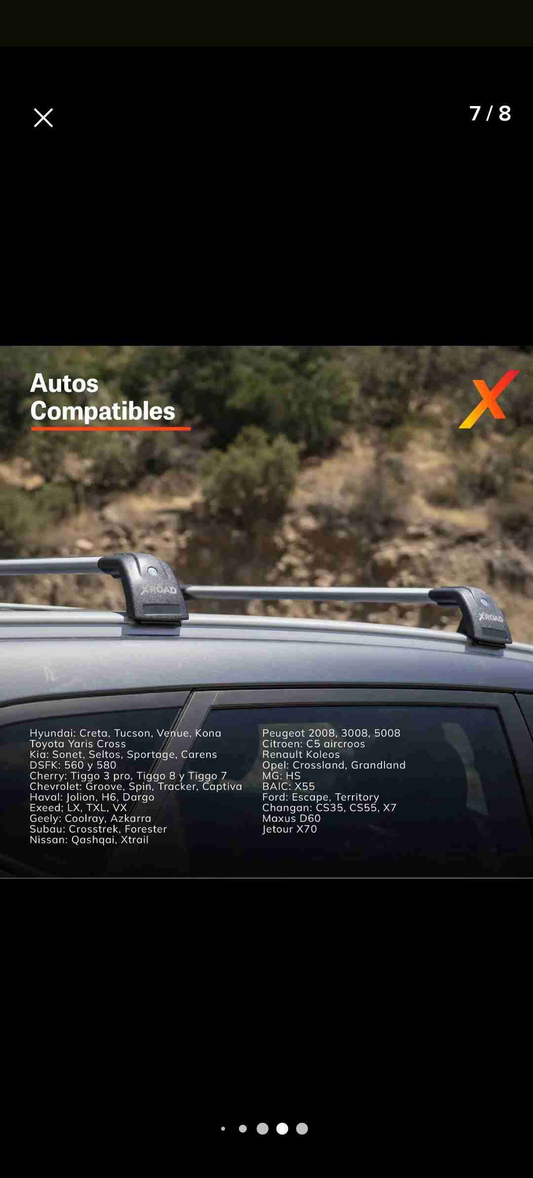 Barras portaequipaje 113 cm - miniatura 2